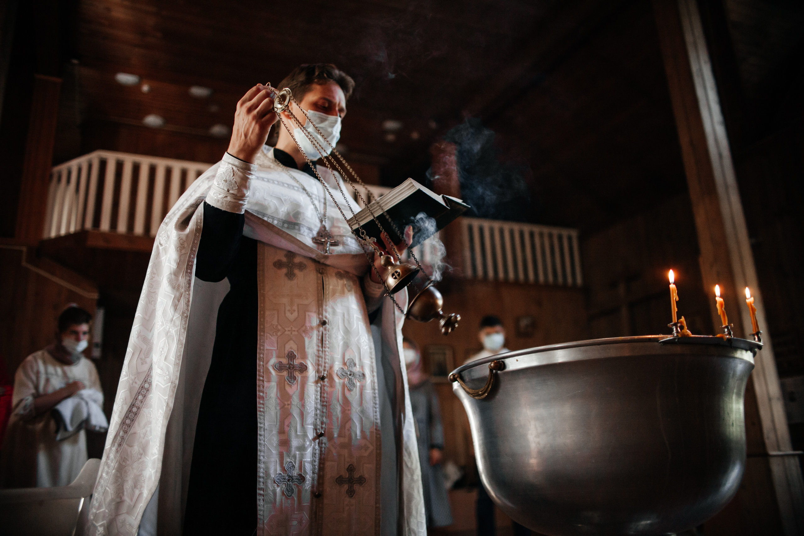 Крещение. Семейный и портретный фотограф в Новосибирске Мария Хлебус