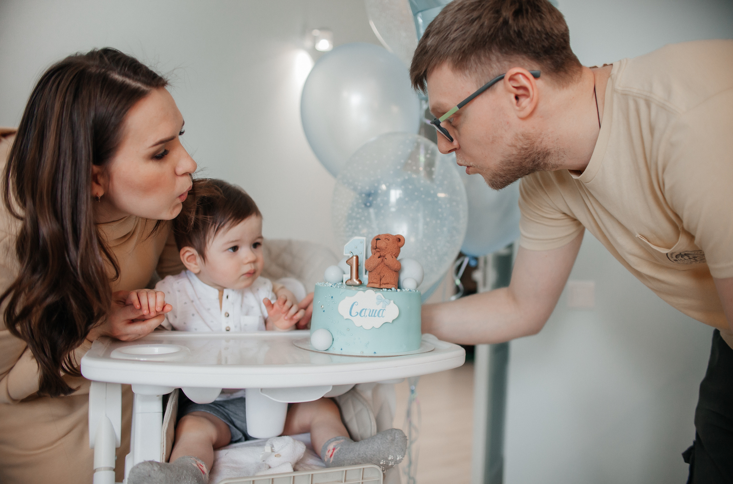 Саше годик. Семейный и портретный фотограф в Новосибирске Мария Хлебус