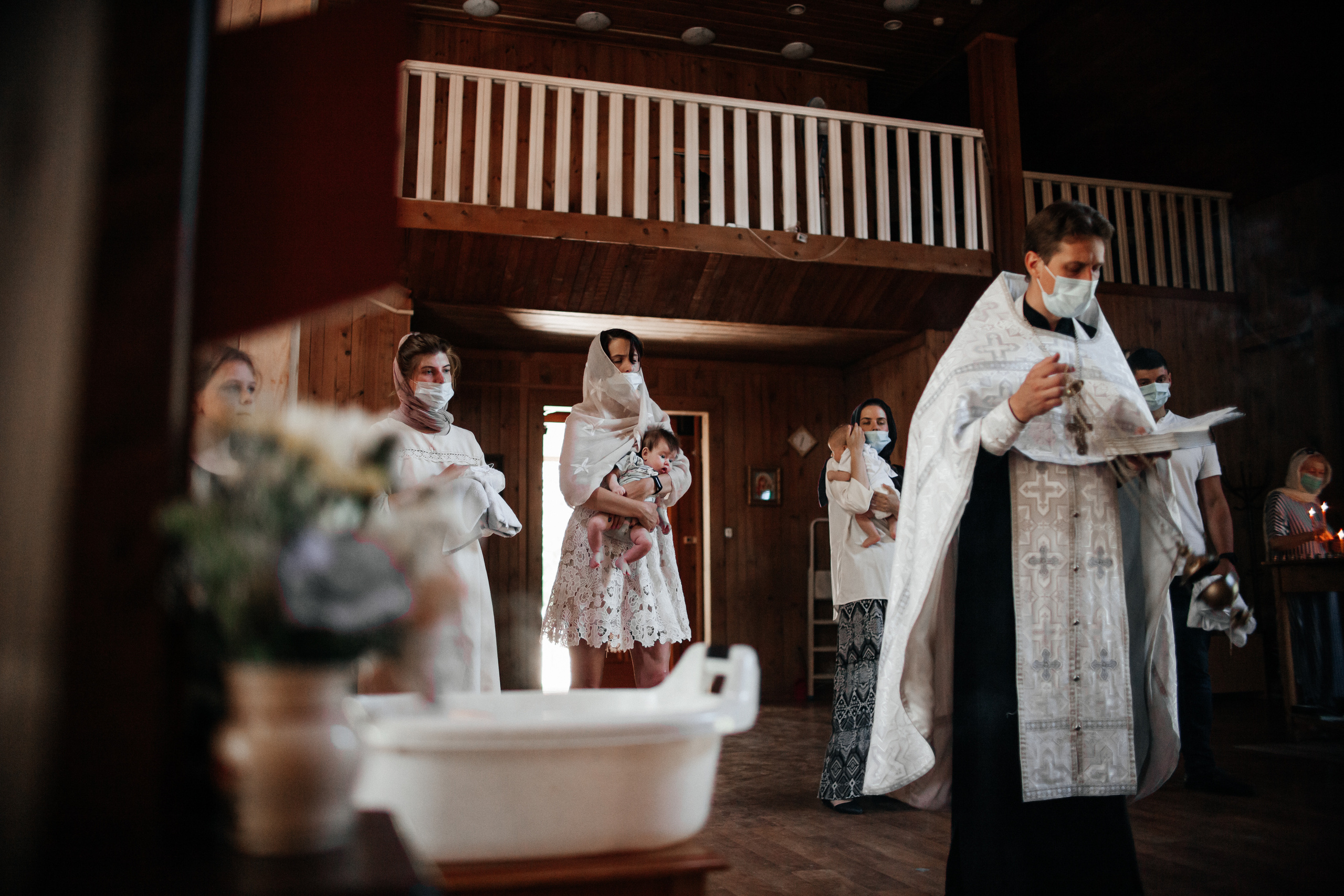 Крещение. Семейный и портретный фотограф в Новосибирске Мария Хлебус