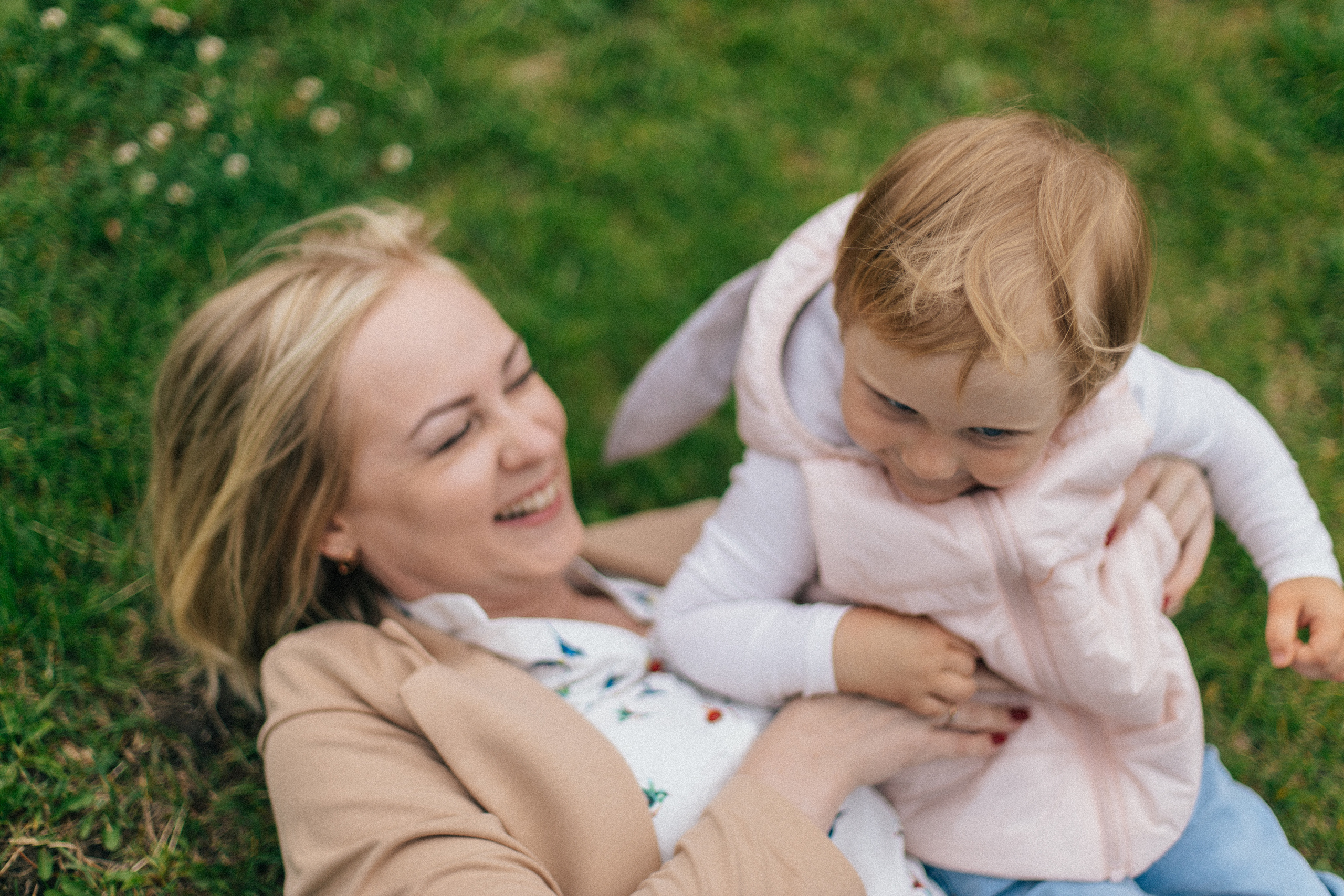 Аля с дочей. Семейный и портретный фотограф в Новосибирске Мария Хлебус