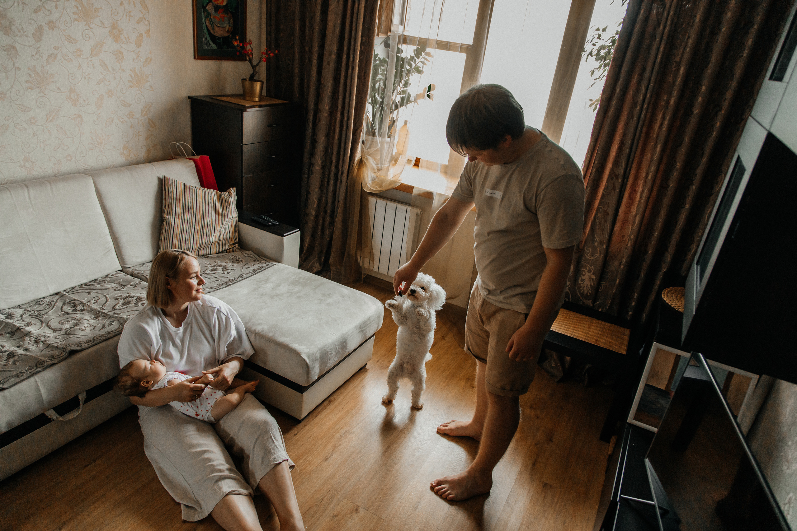 Наташа, Паша и Агуша. Семейный и портретный фотограф в Новосибирске Мария Хлебус