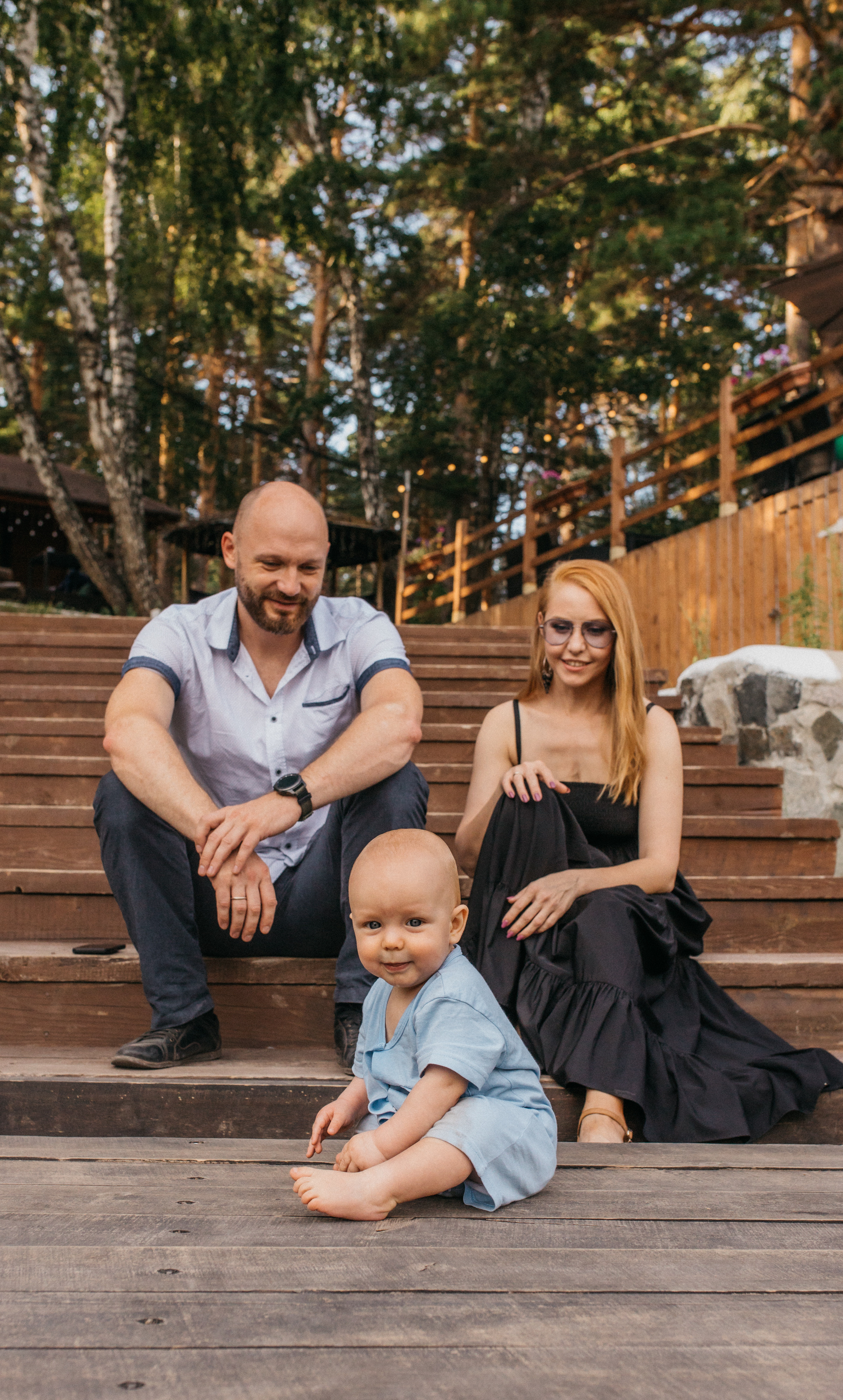 Прогулка в санатории. Семейный и портретный фотограф в Новосибирске Мария Хлебус