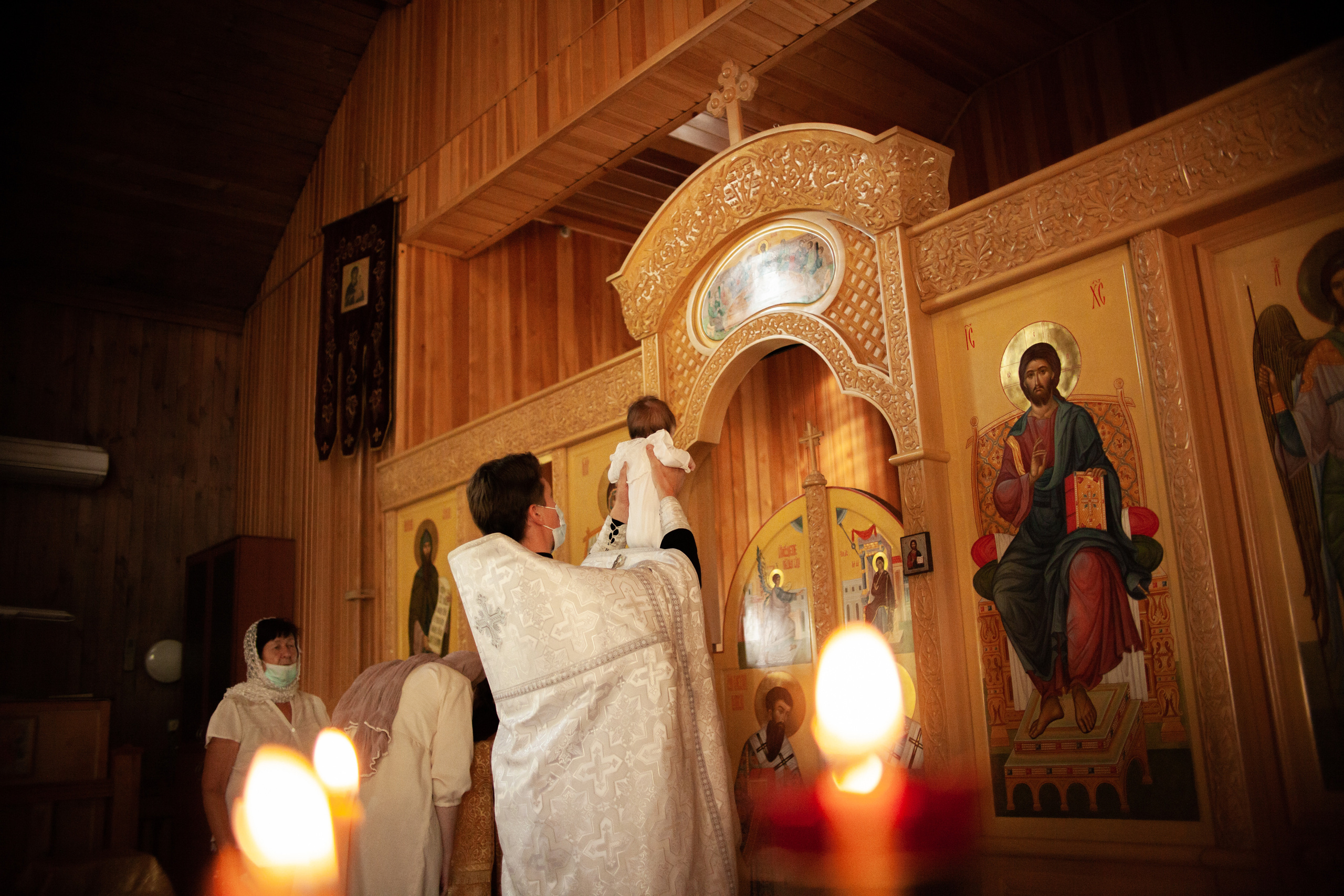 Крещение. Семейный и портретный фотограф в Новосибирске Мария Хлебус