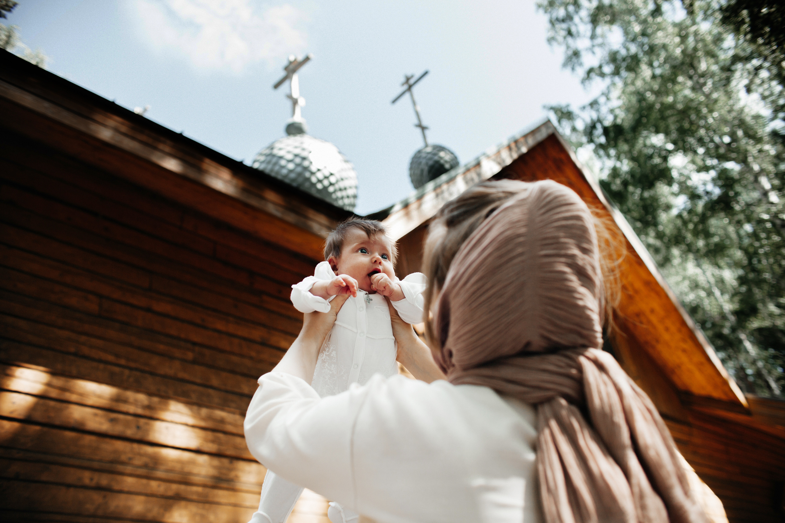 Крещение. Семейный и портретный фотограф в Новосибирске Мария Хлебус