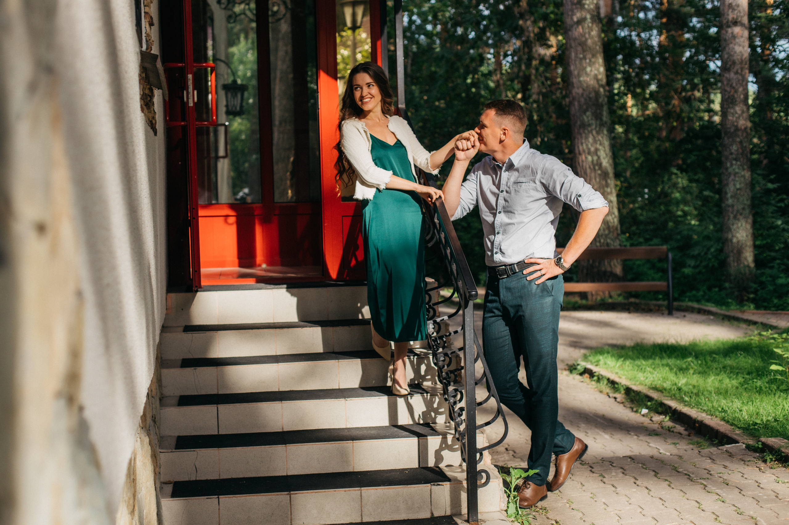 Прогулка с Катей и Валерой. Семейный и портретный фотограф в Новосибирске Мария Хлебус