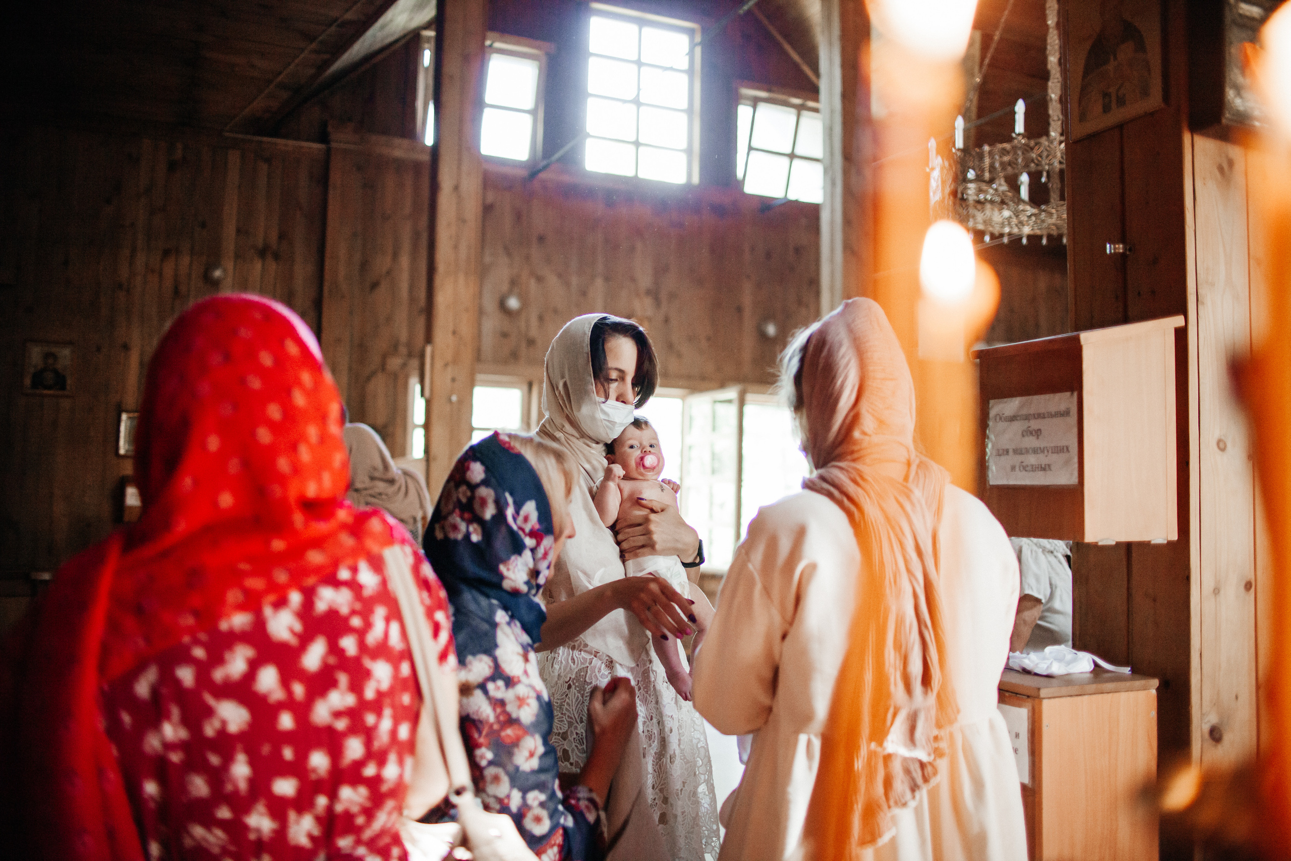 Крещение. Семейный и портретный фотограф в Новосибирске Мария Хлебус