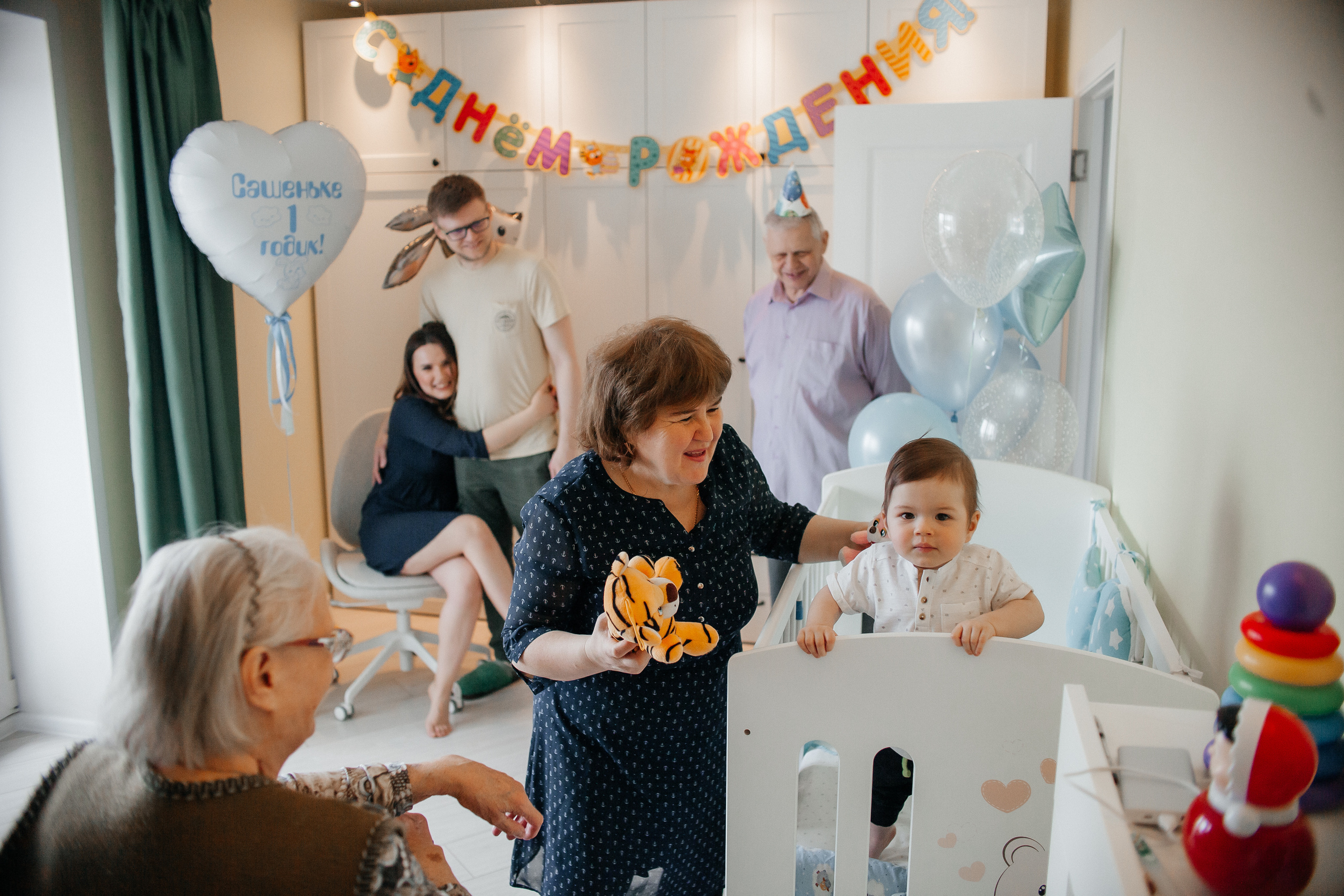 Саше годик. Семейный и портретный фотограф в Новосибирске Мария Хлебус