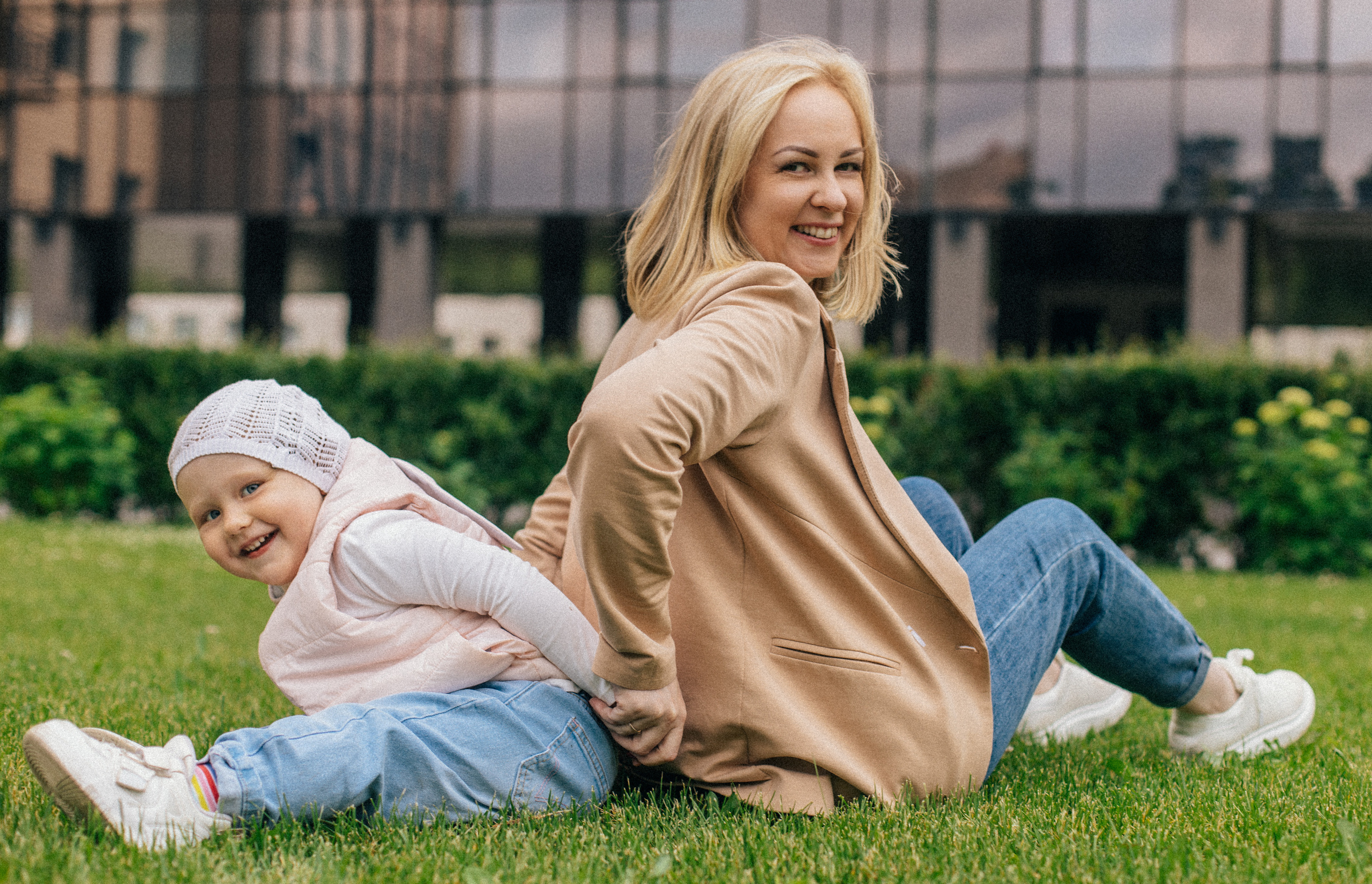 Аля с дочей. Семейный и портретный фотограф в Новосибирске Мария Хлебус