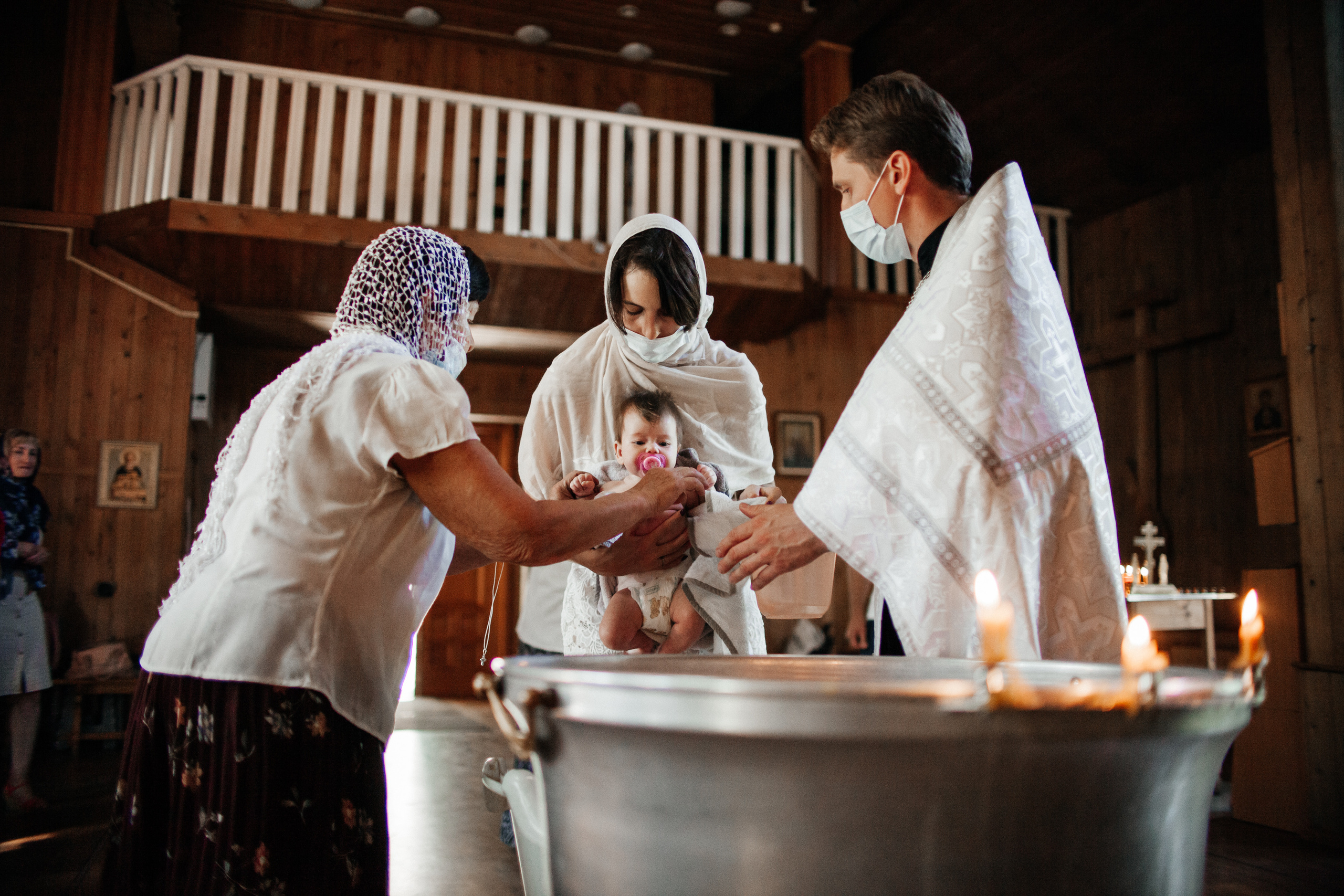 Крещение. Семейный и портретный фотограф в Новосибирске Мария Хлебус