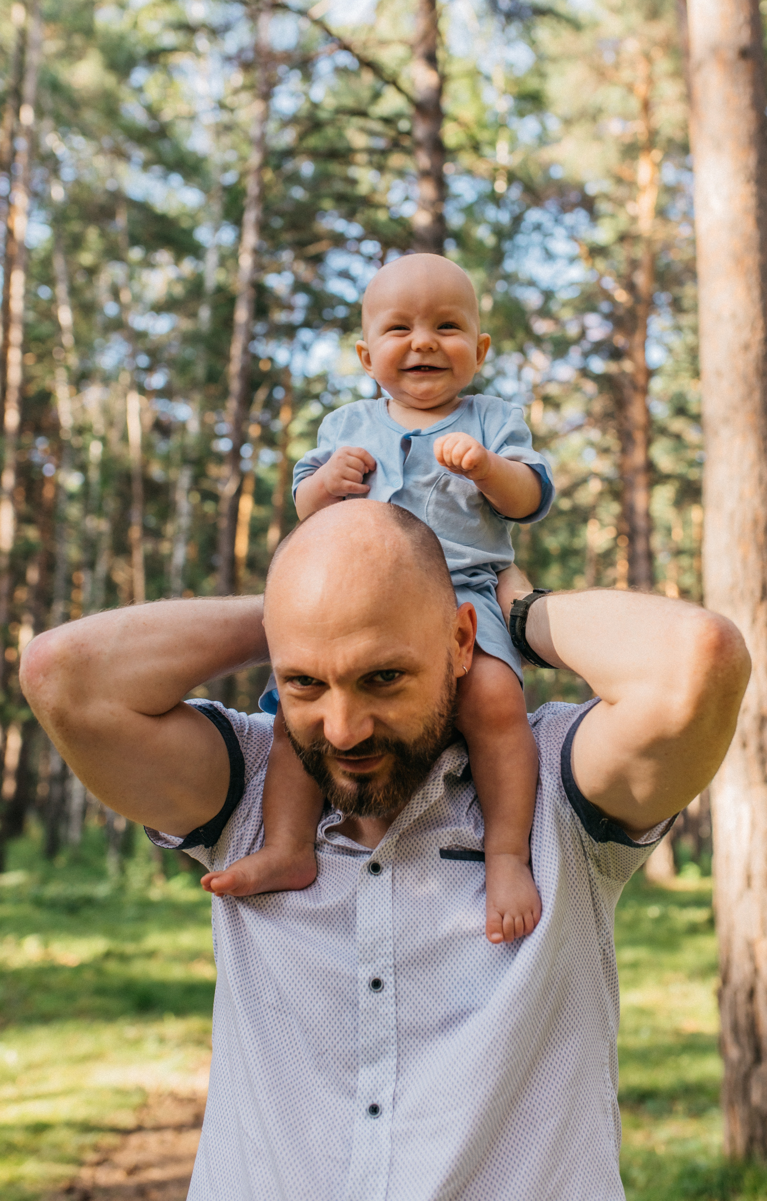 Прогулка в санатории. Семейный и портретный фотограф в Новосибирске Мария Хлебус