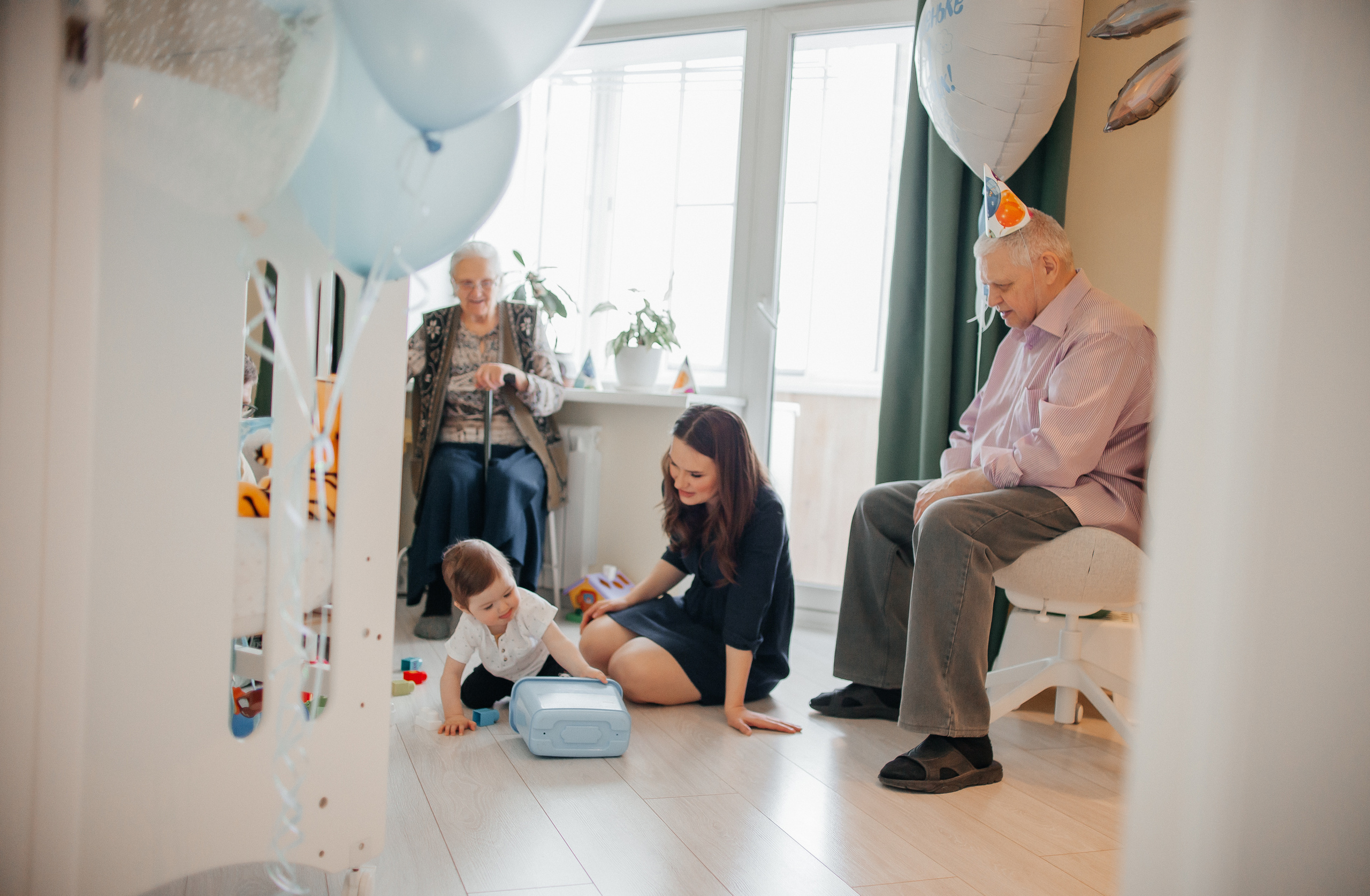 Саше годик. Семейный и портретный фотограф в Новосибирске Мария Хлебус