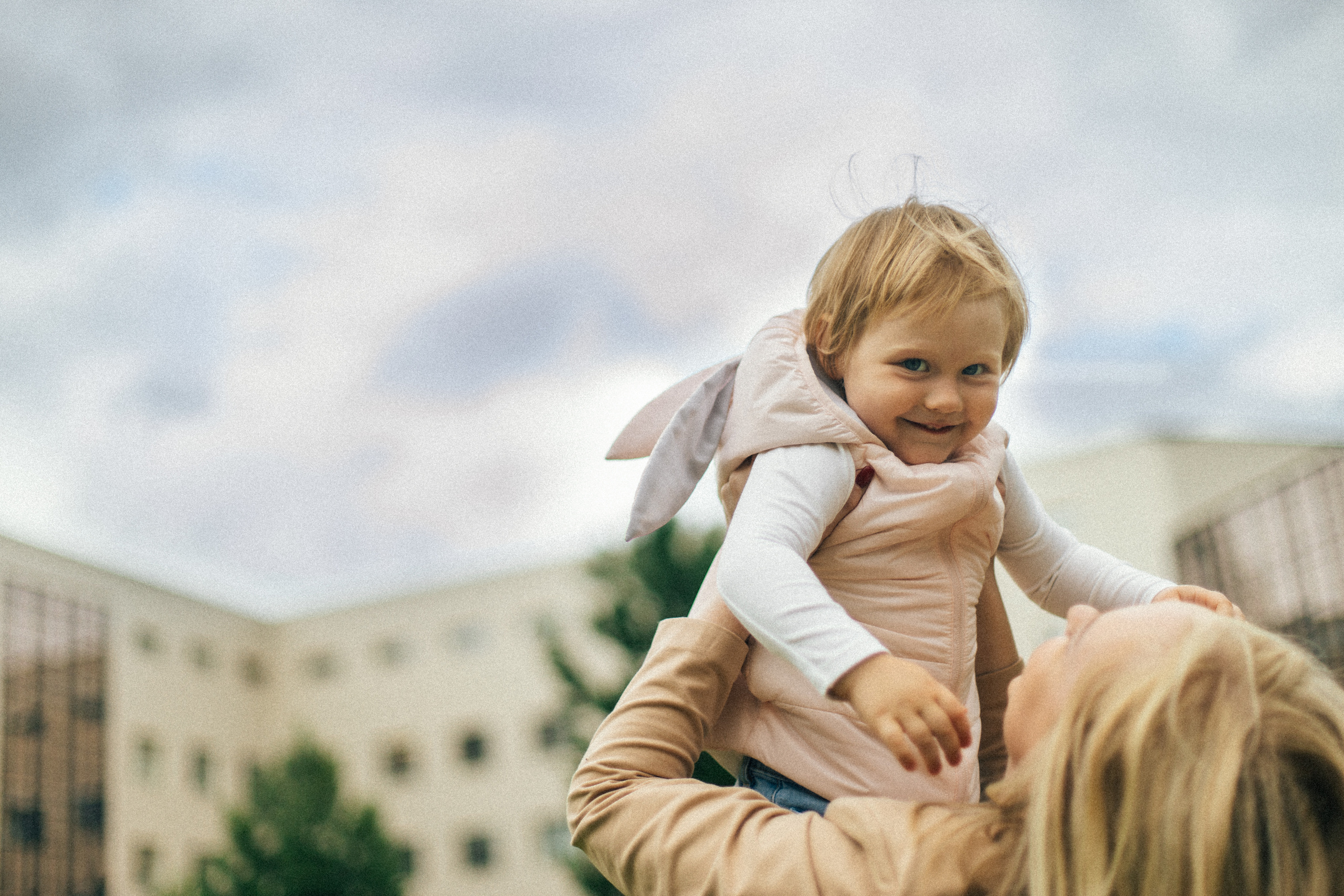 Аля с дочей. Семейный и портретный фотограф в Новосибирске Мария Хлебус