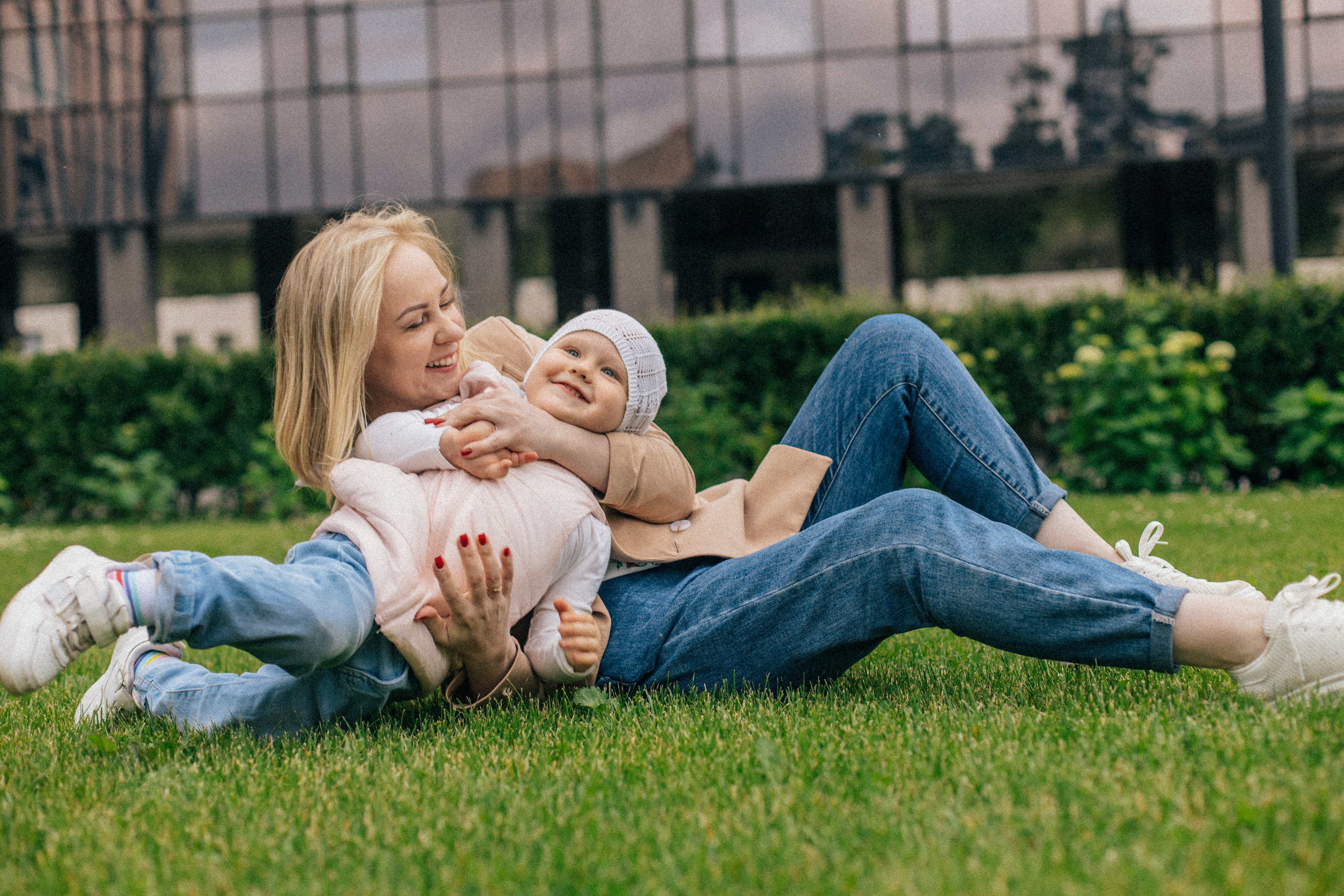 Аля с дочей. Семейный и портретный фотограф в Новосибирске Мария Хлебус