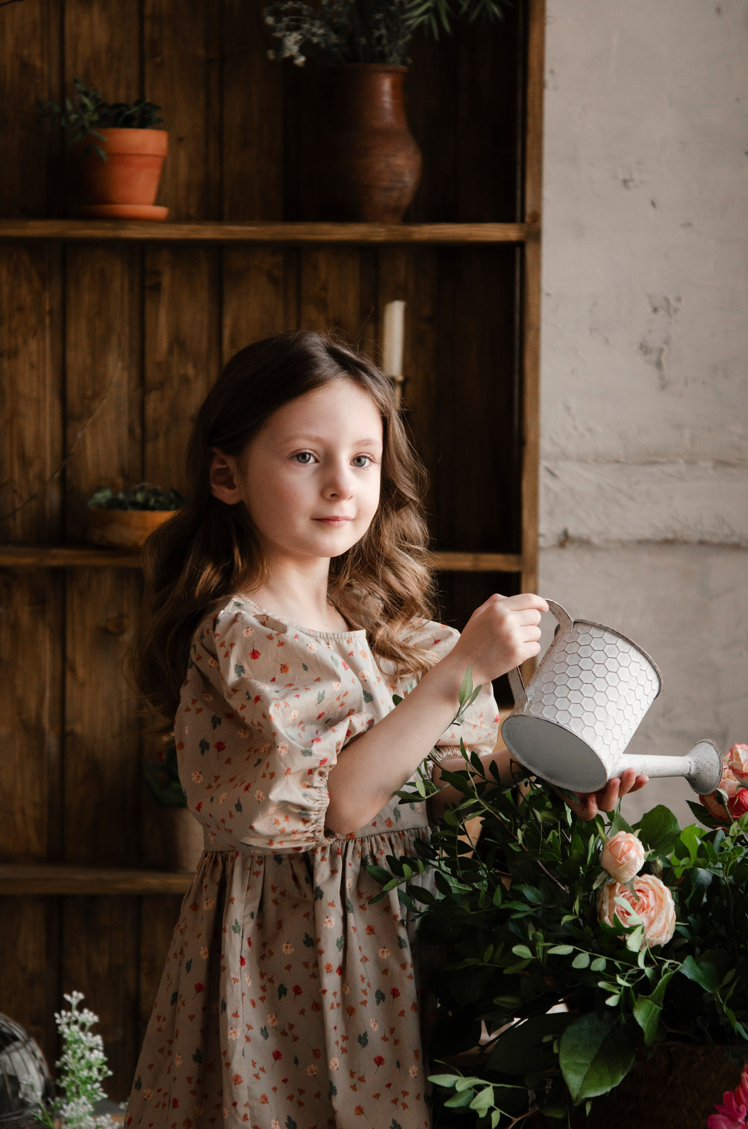 Маленькая садовница. Фотографы в Тюмени Андрей и Лидия Войвод