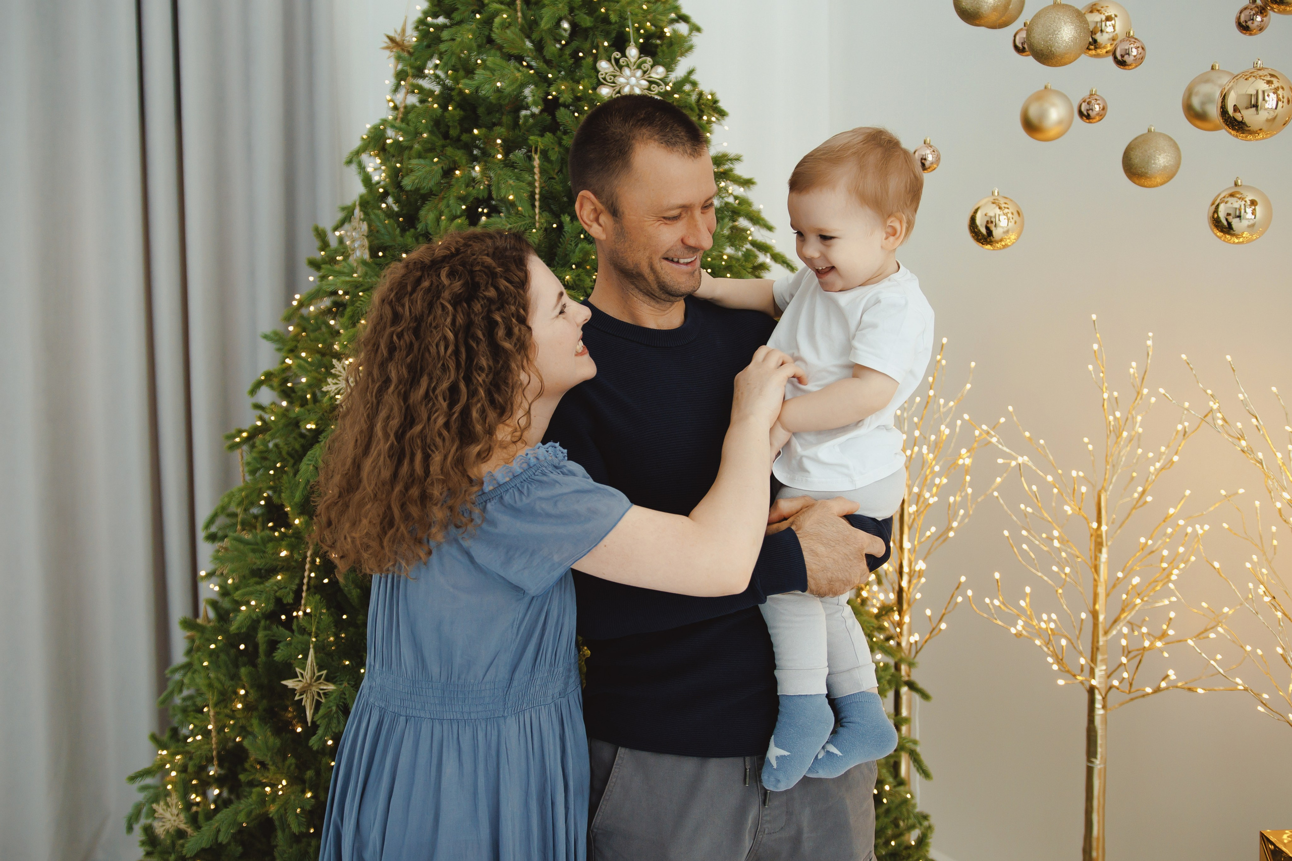 Семейная новогодняя. Диана фотограф в Краснодаре