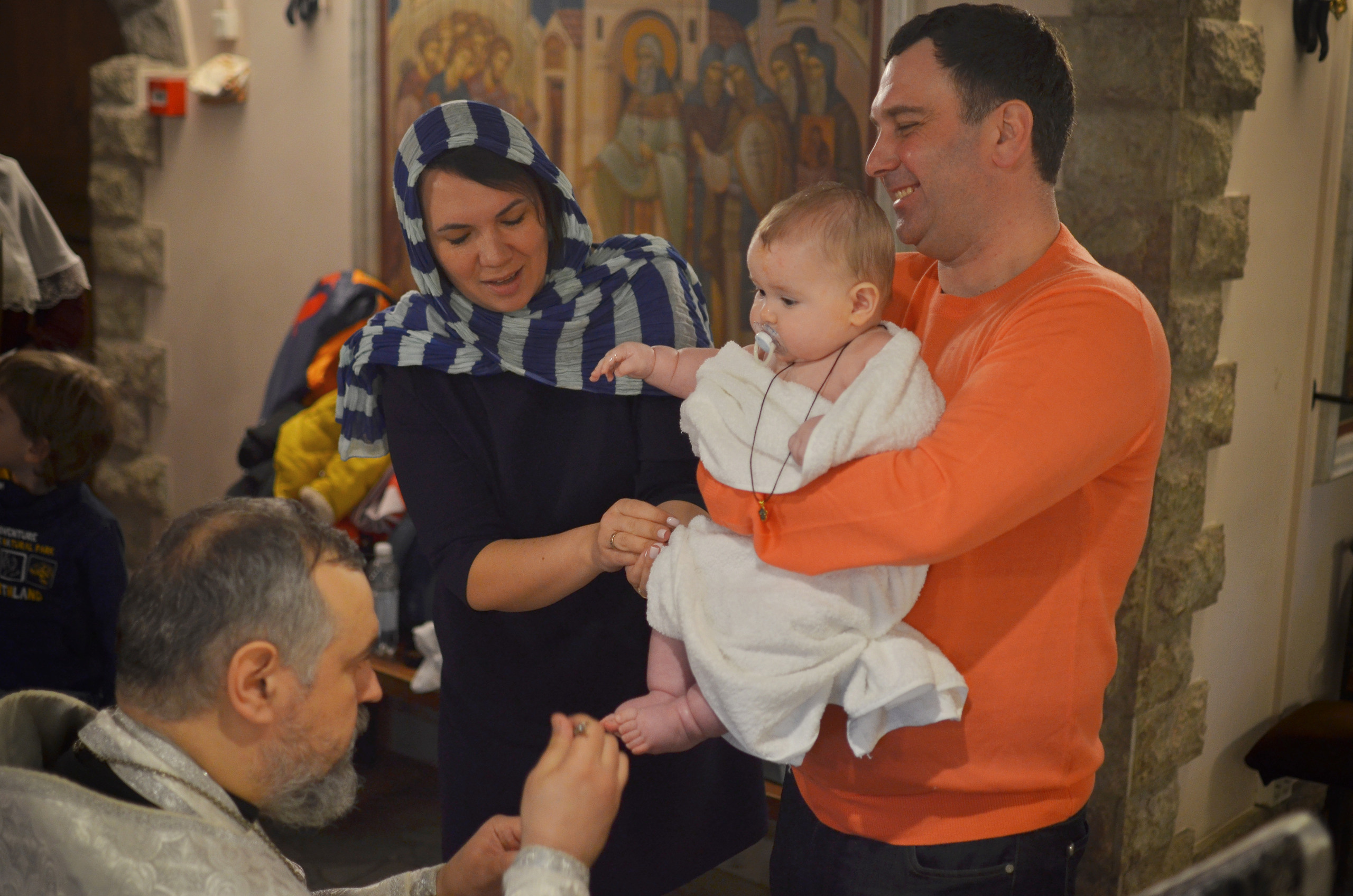 Таинство крещения. Семейный и детский фотограф в Санкт-Петербурге Баландина Татьяна