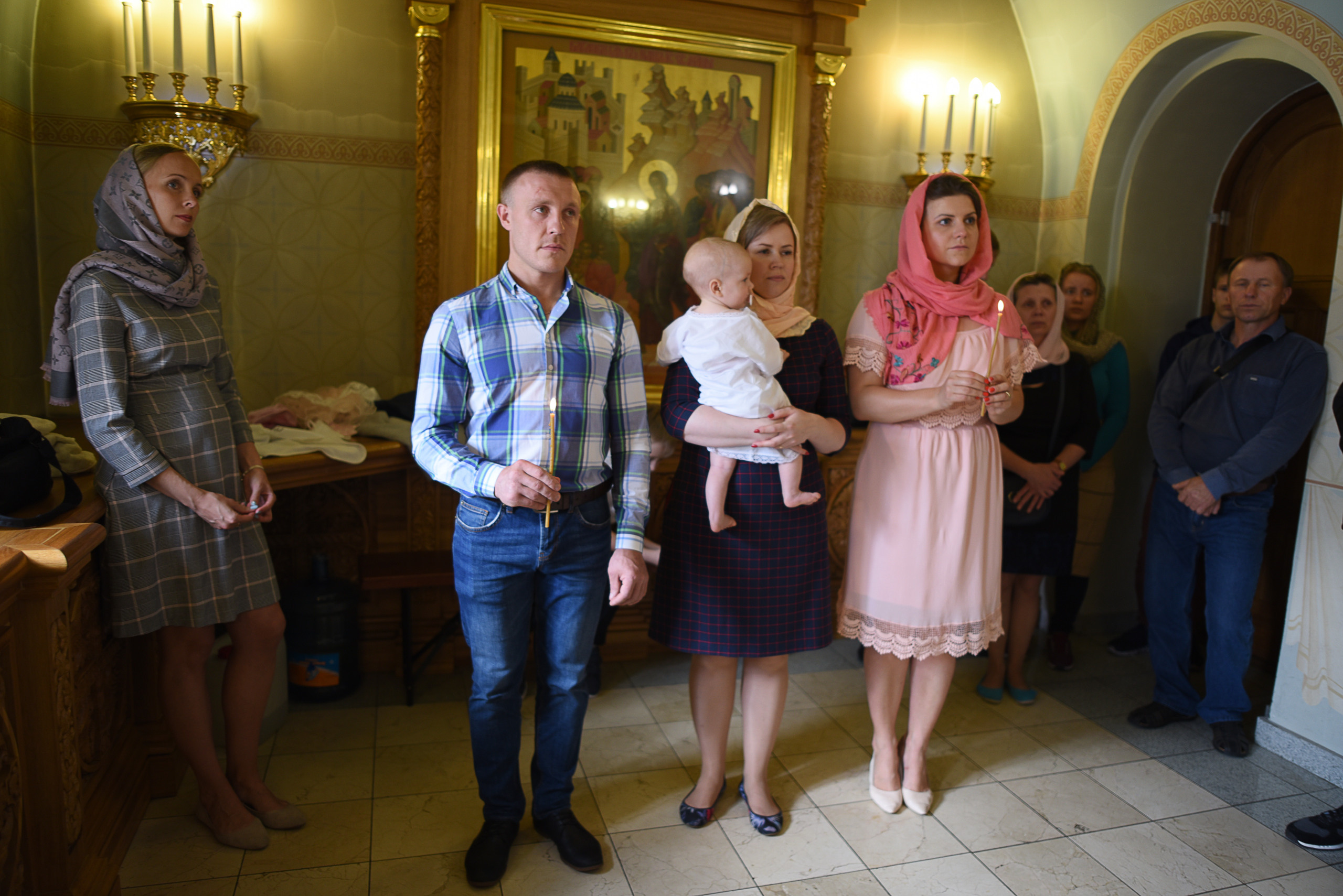 Таинство крещения. Семейный и детский фотограф в Санкт-Петербурге Баландина Татьяна
