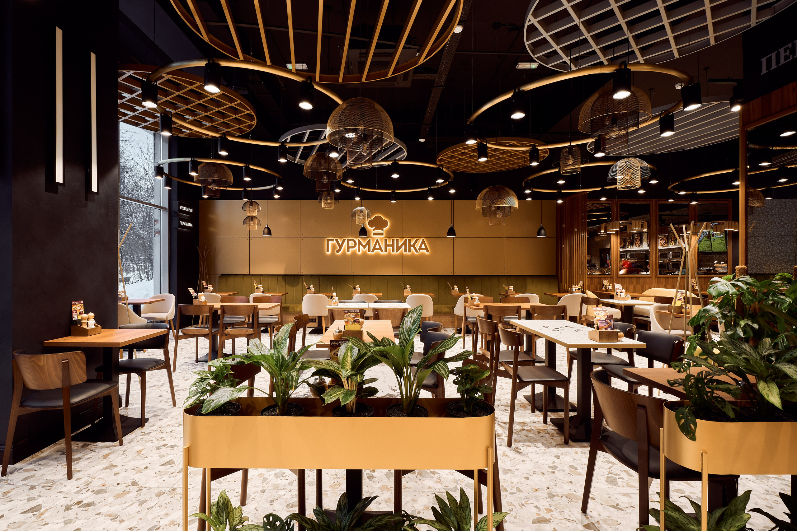 Кафе Гурманика на Бутырской (Бизнес съемка). Бояршинов Антон Интерьерный фотограф/видеограф Москва