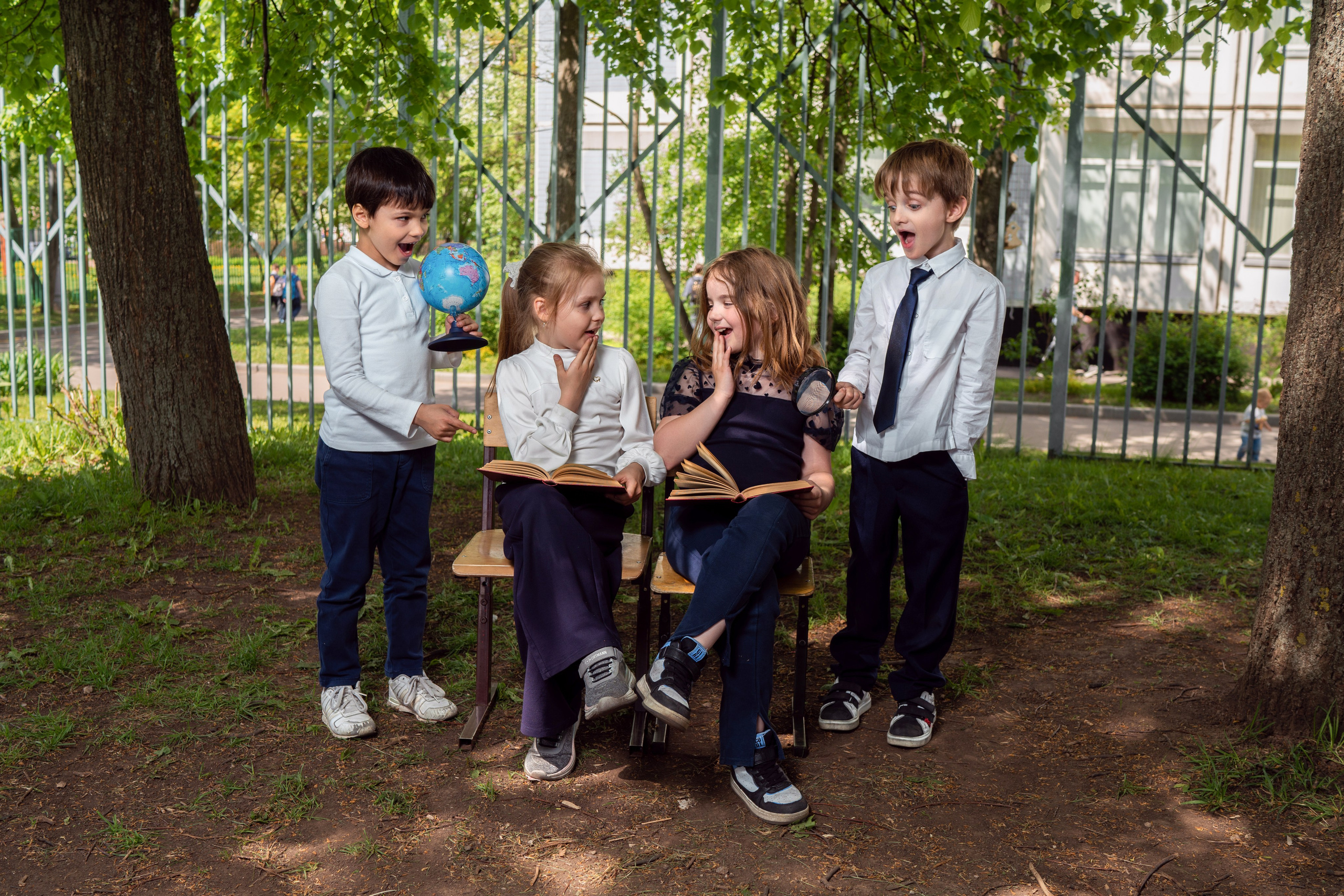 Съемки в школе. Фотограф Наталья Непогода
