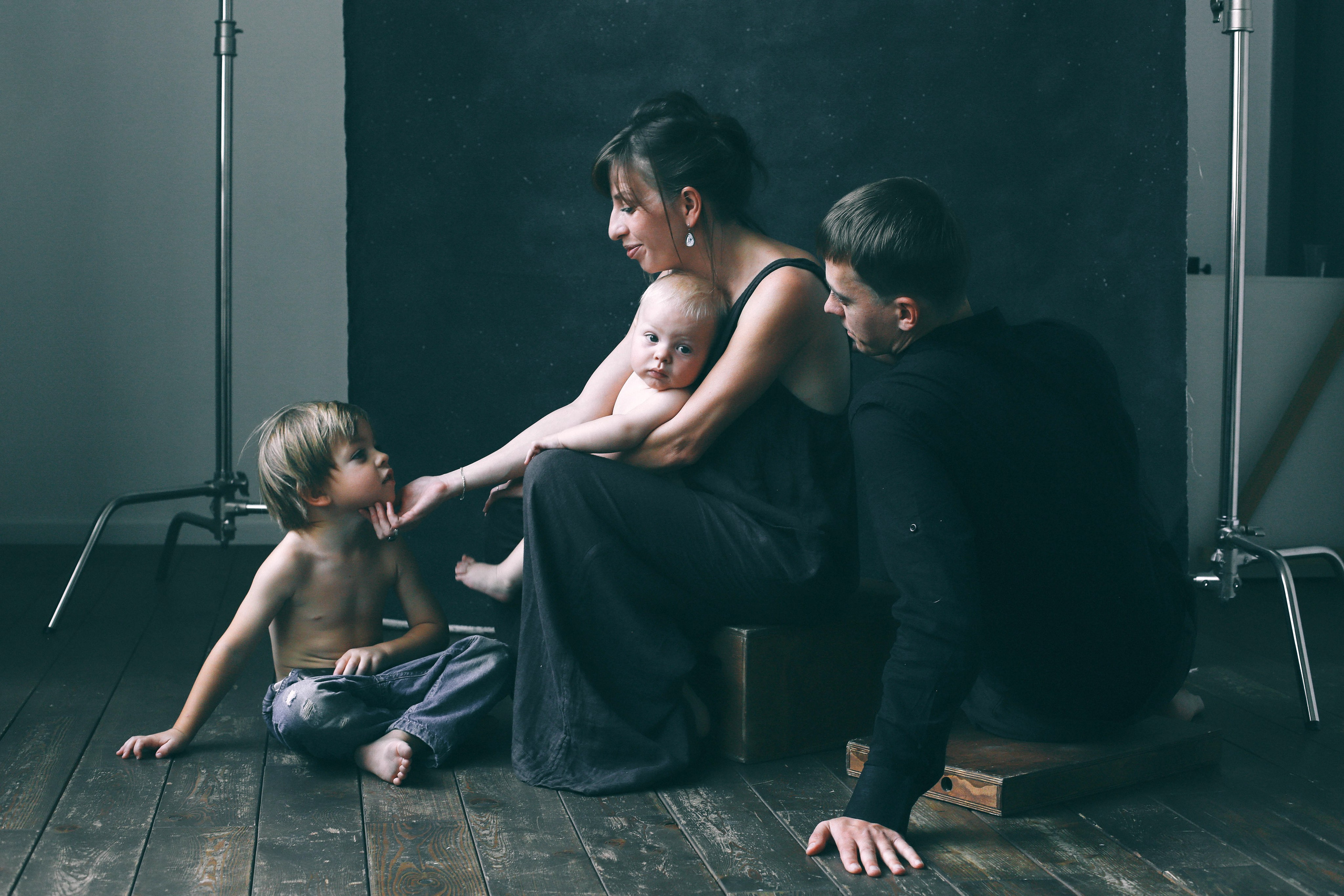 Ангелина, Николай, Мартин и Марк. Женский фотограф Анна Галлей