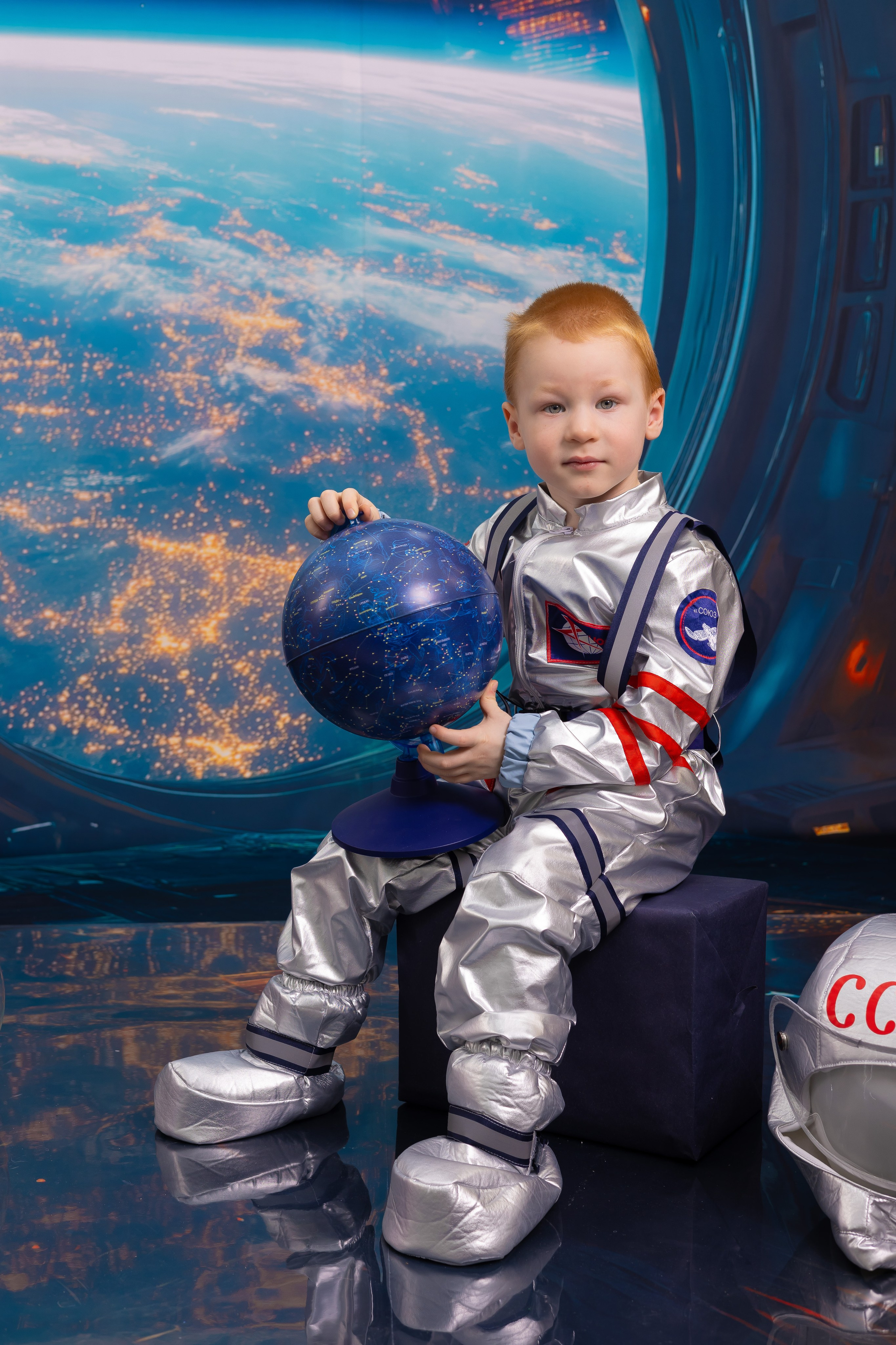 детская фотосессия космос