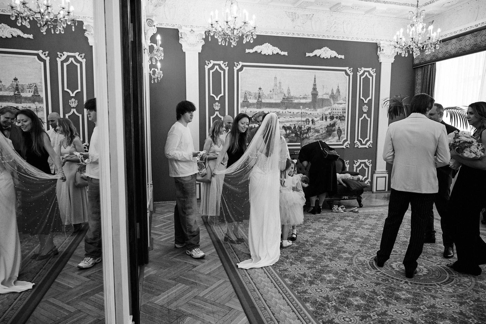 На Патриарших. Маляревич Дмитрий свадебный фотограф