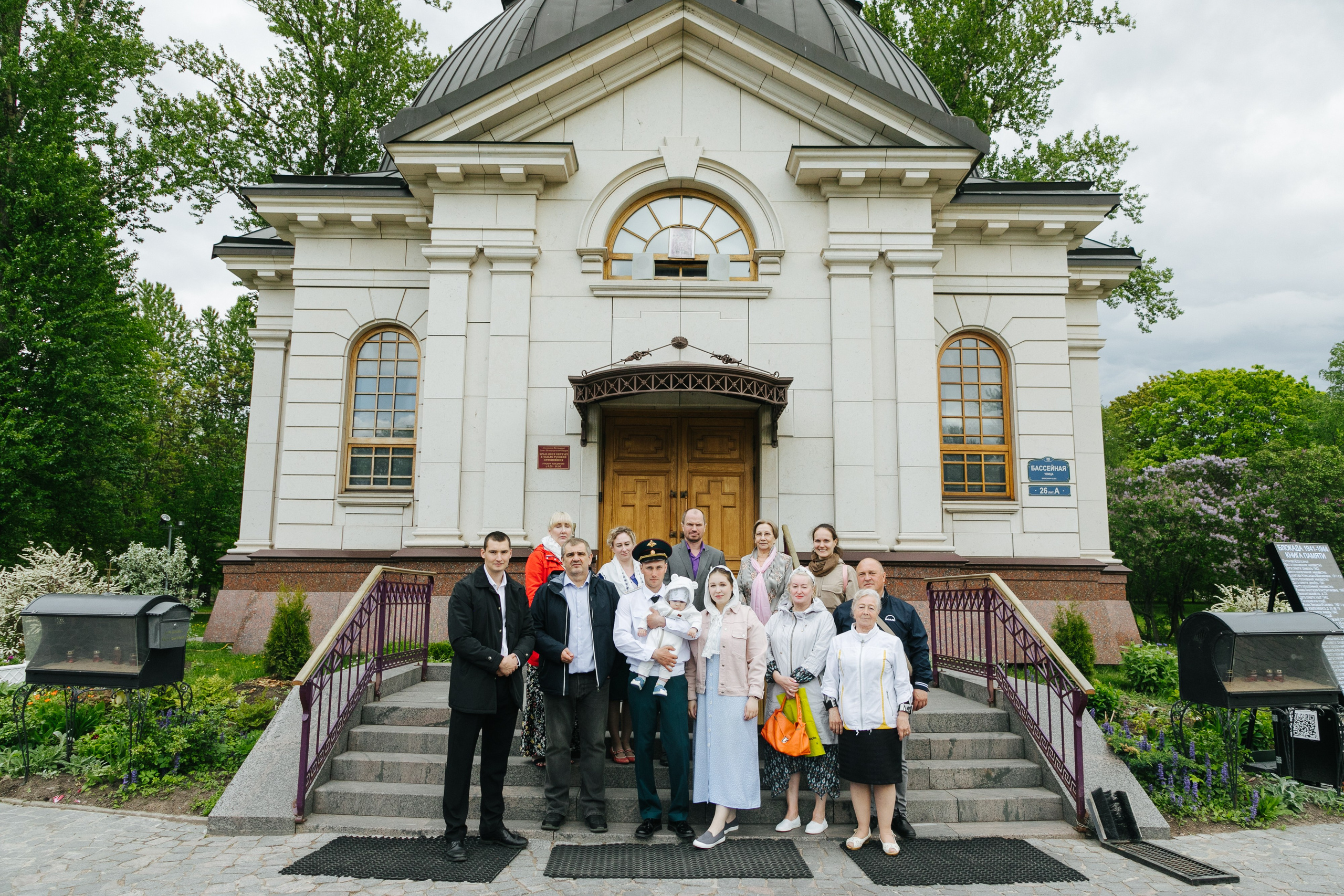 Крещение Храм всех святых в земле русской просиявших СПб. Фотограф на крещение в Санкт Петербурге