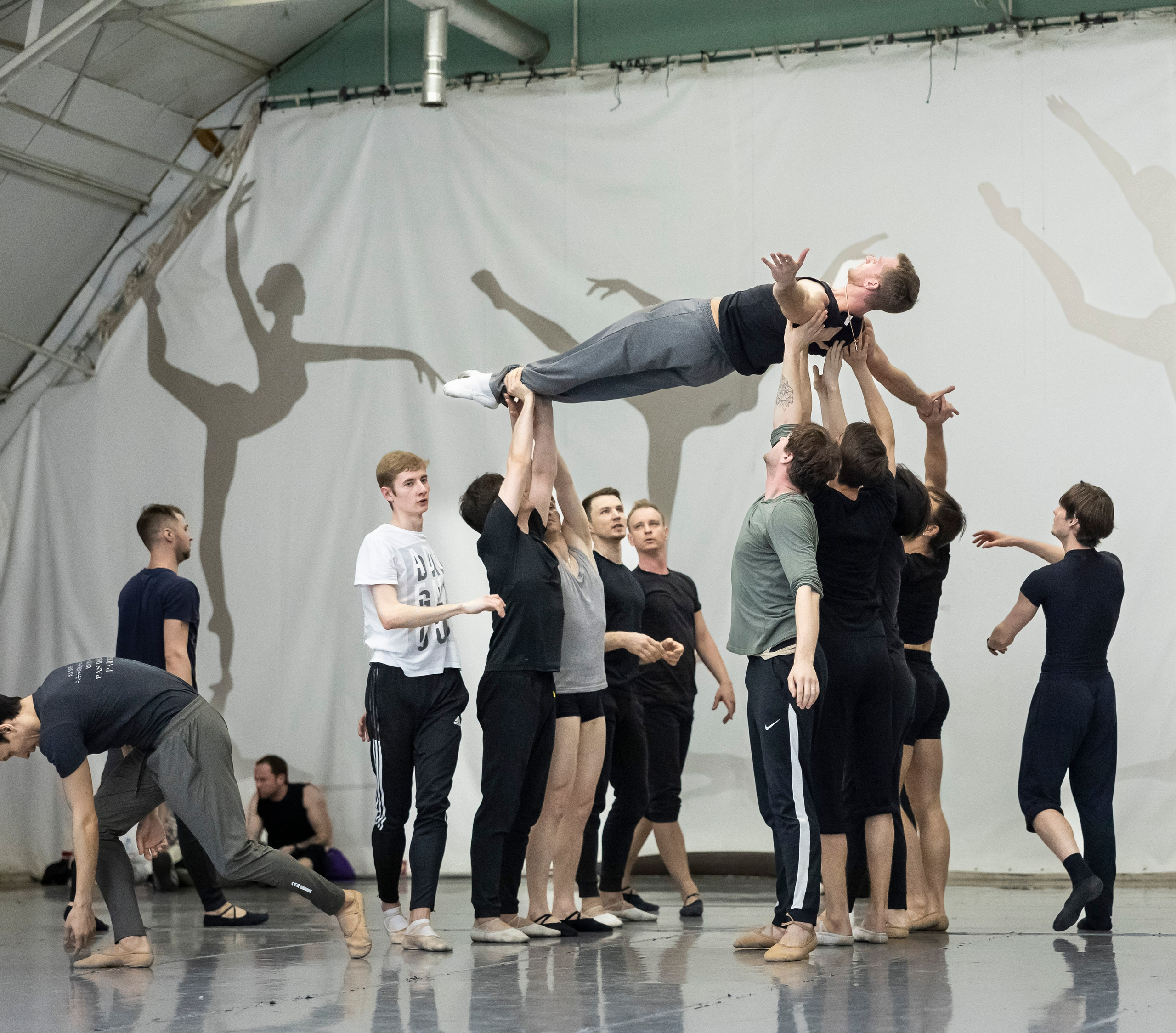 Репетиция балета «Пушкин. Сны после жизни» — театр Касаткиной и Василёва. Балетный фотограф Москва Майоров Николай