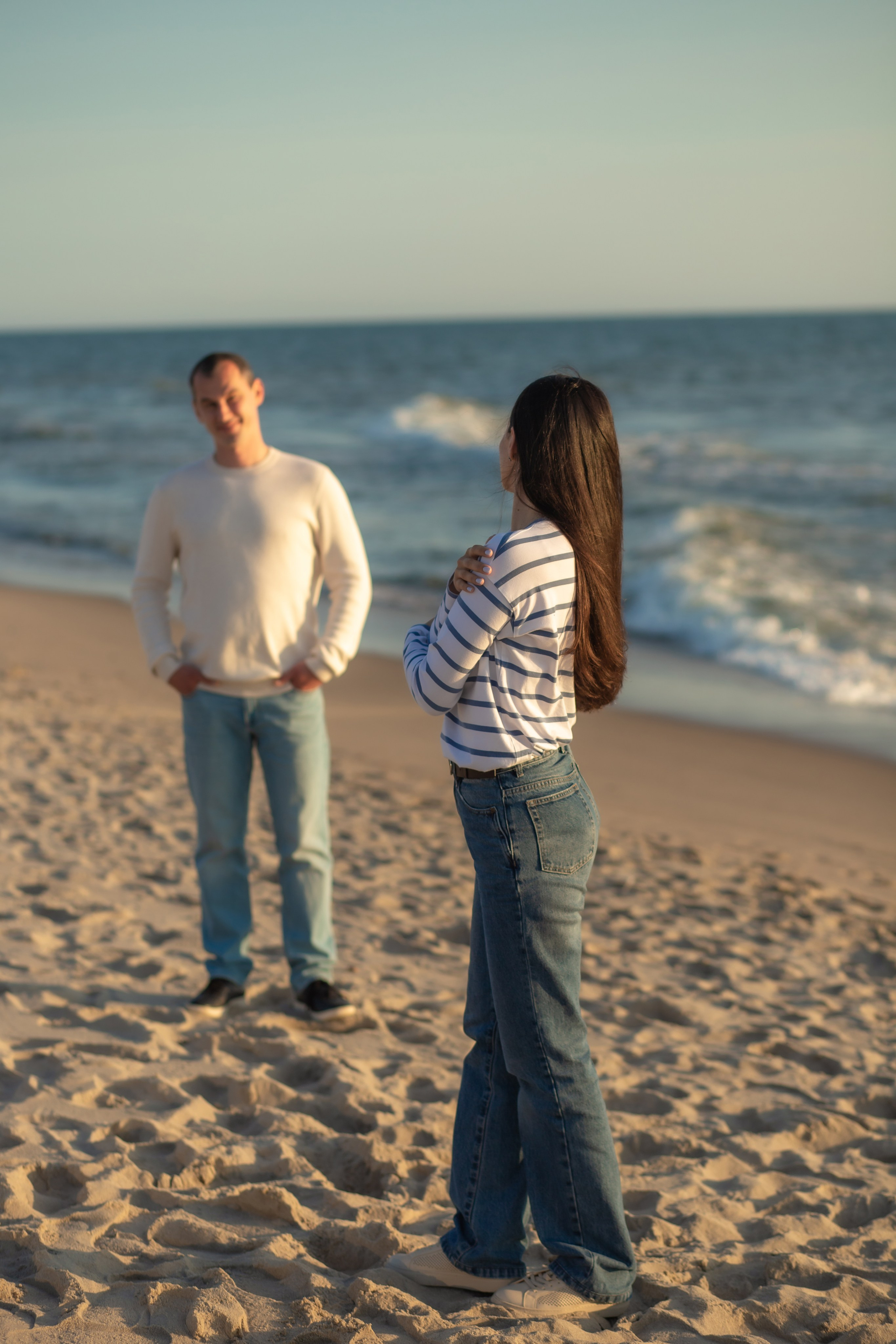 Павел и Татьяна. Закат в Янтарном. Фотограф в Калининграде Решетникова Алина