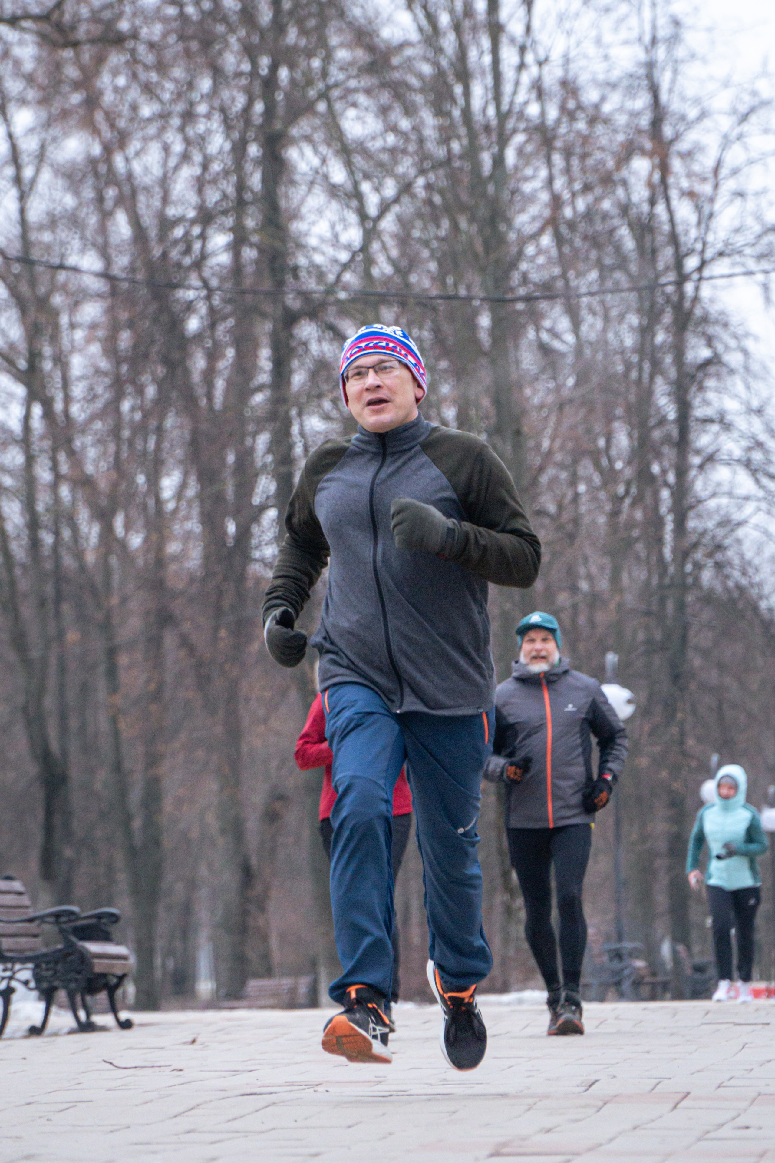 5 вёрст Наташинский 25 января 2025. Роман Капилюшов. Бег. Фото. Видео. г. Люберцы