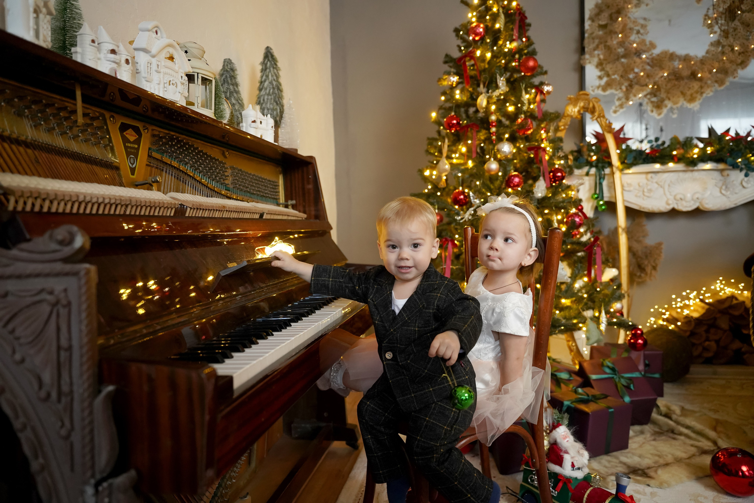 РЕТРО НОВЫЙ ГОД. Фотограф в Ялте Инна Найден. Детский и семейный фотограф