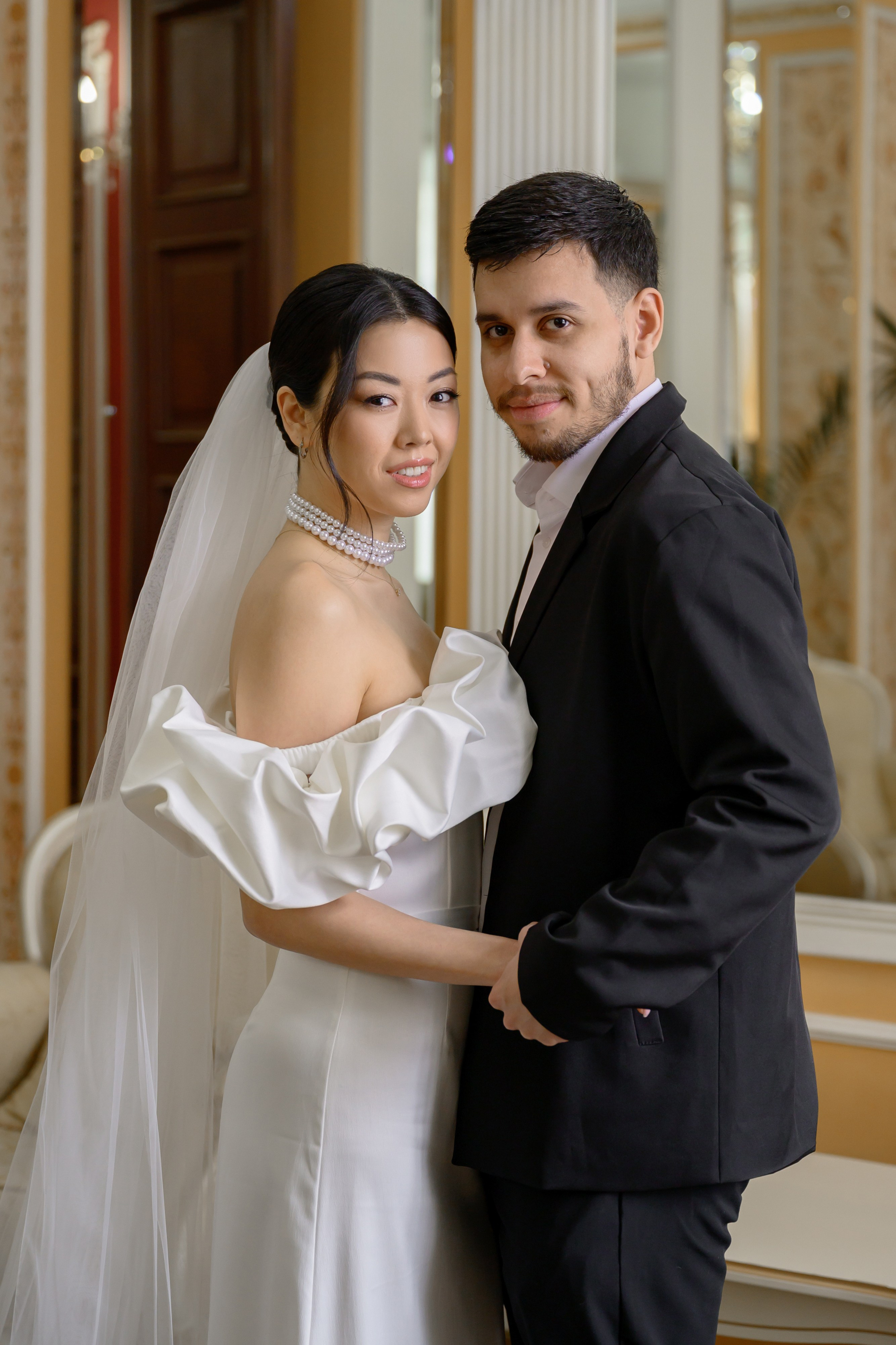 Свадьба для двоих в Москве. Грибоедовский ЗАГС и фотостудия 21 Kult. Semerlina.ru