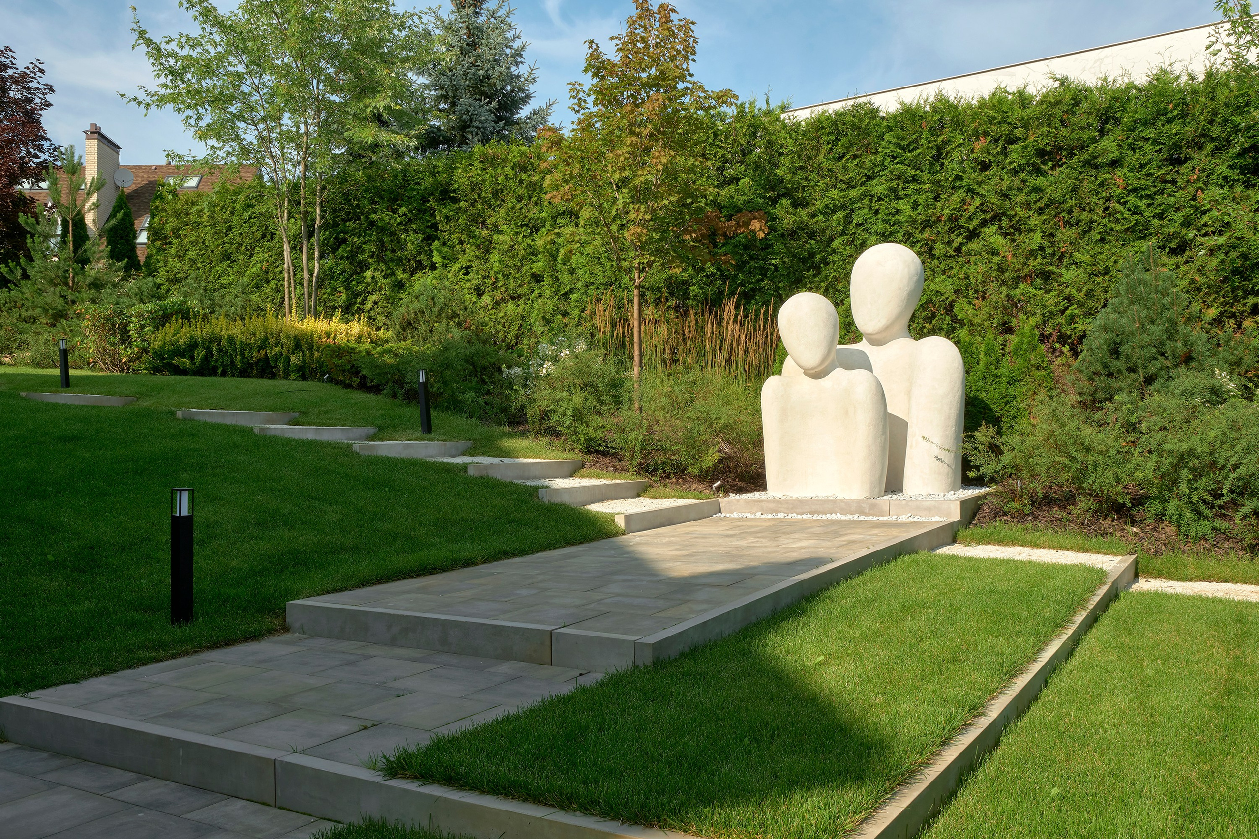 Фотосъемка сада в Кирполье для ландшафтной компании Хвоя. Фотосъемка частных садов и интерьеров | Санкт-Петербург | Москва | РФ