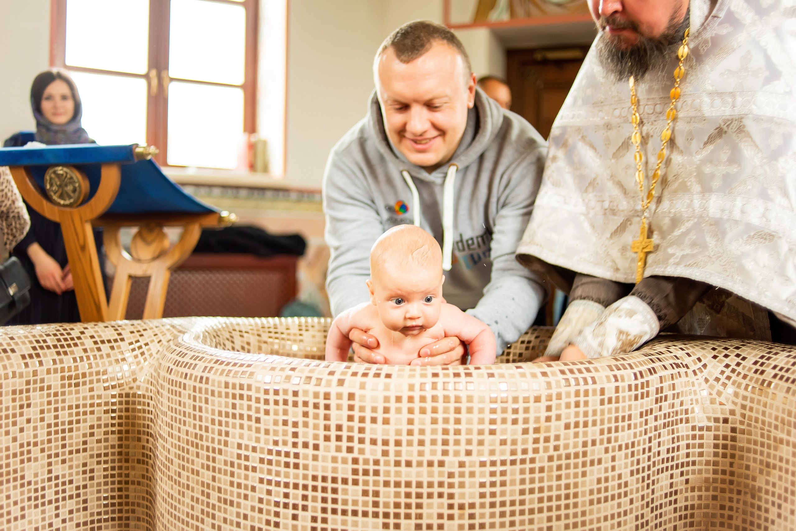 Крещение Владислава. Фотограф Юлия Попова