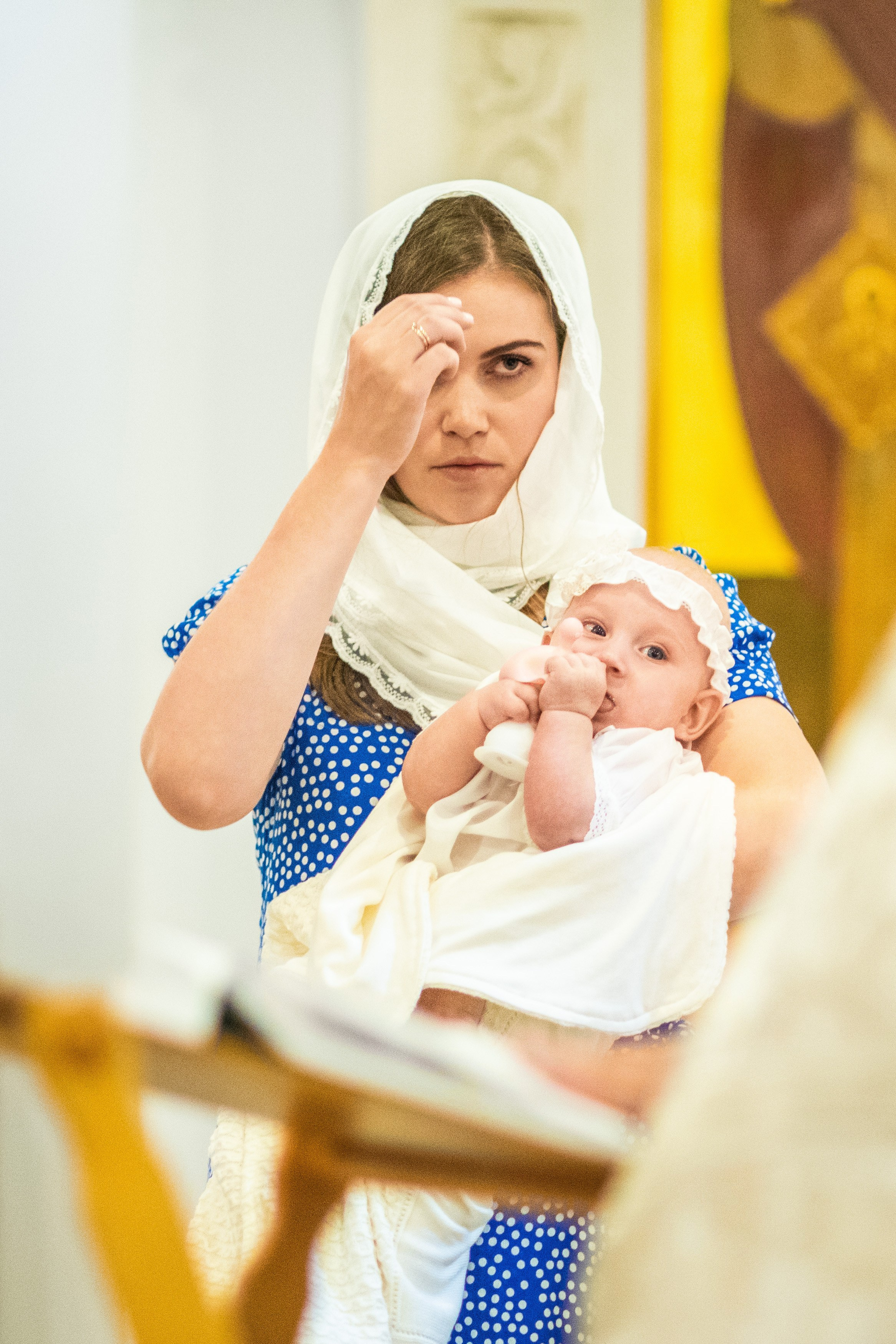 Крещении Ксении. Фотограф Юлия Попова