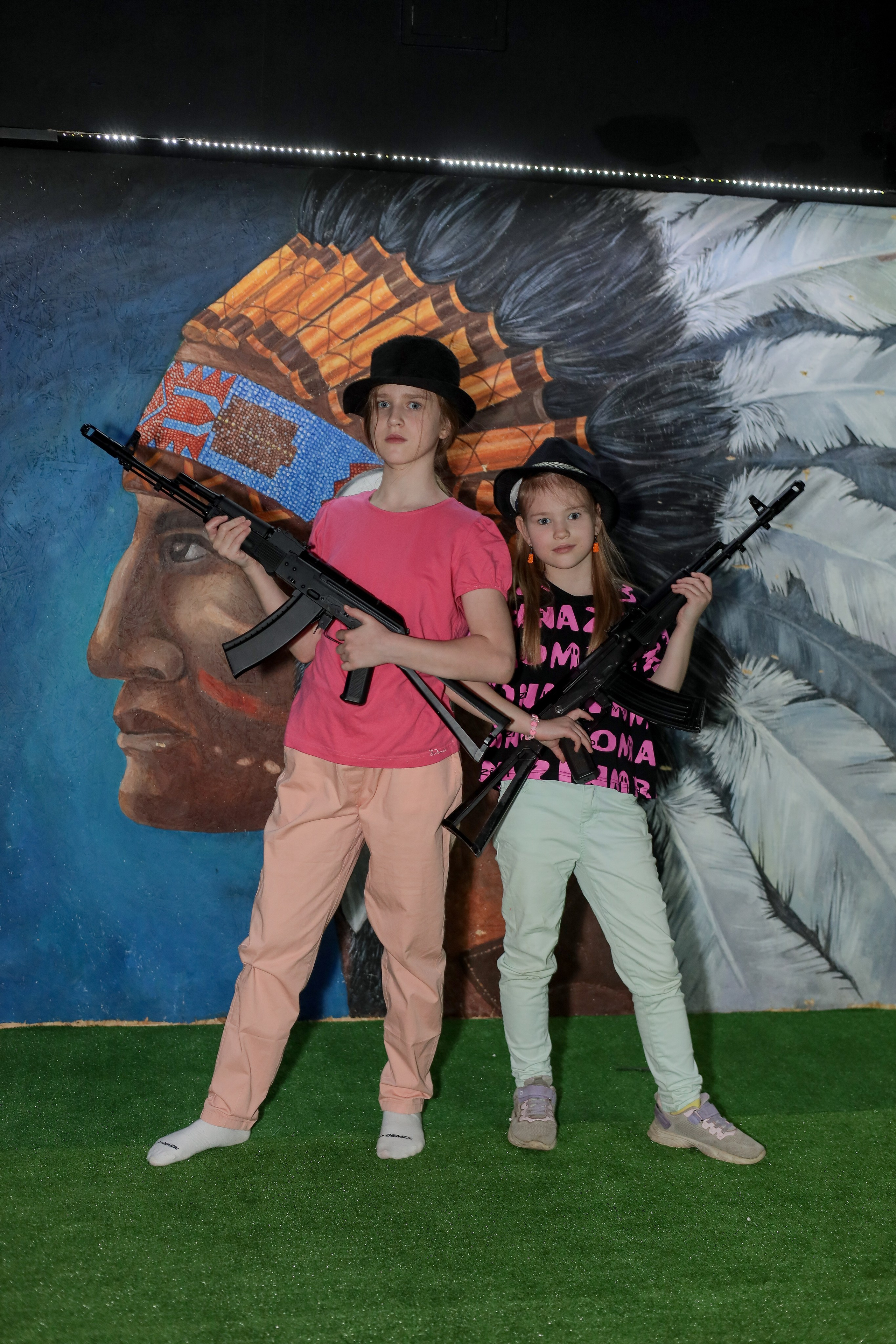 День рождение в стрелковом клубе. Фотограф Надршина Лилия