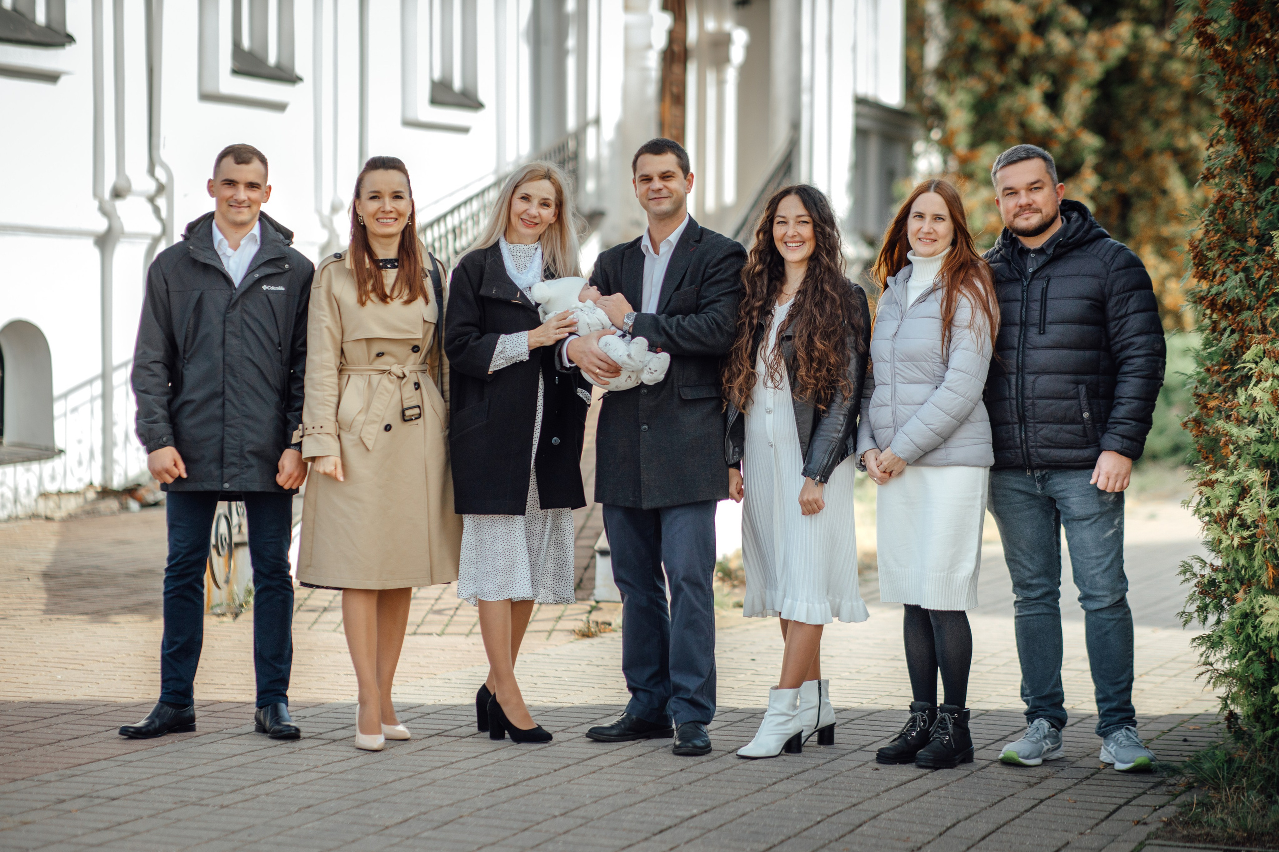 Крещение Тимура храм иконы Всех Скорбящих Радость, октябрь 2024