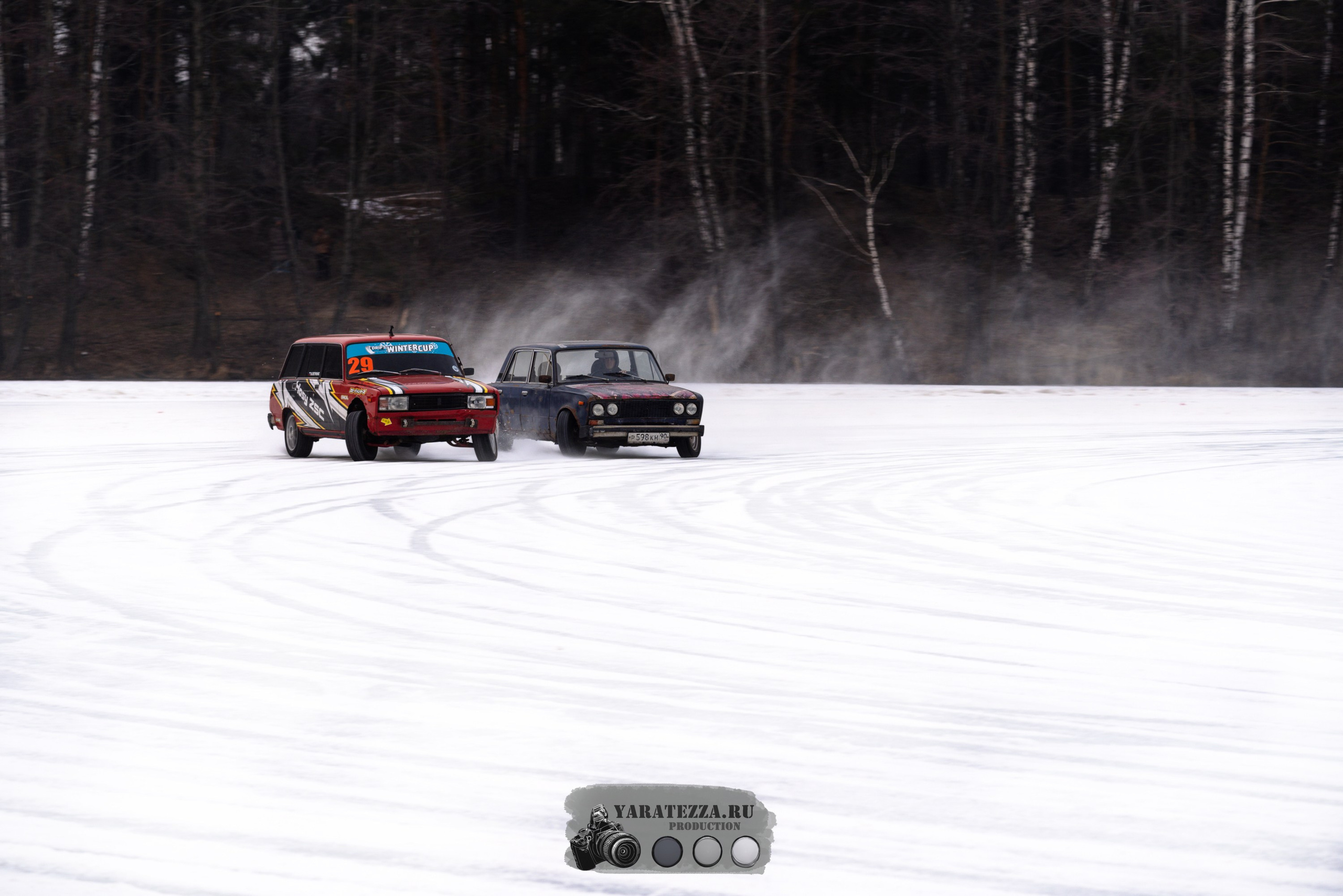 Тренировочный день на ледовой трассе. Yaratezza production