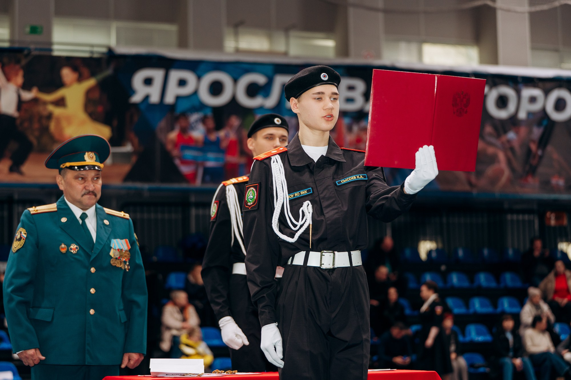 Принятие присяги кадетами. Свадебный и репортажный фотограф в Ярославле Евгений Сальников