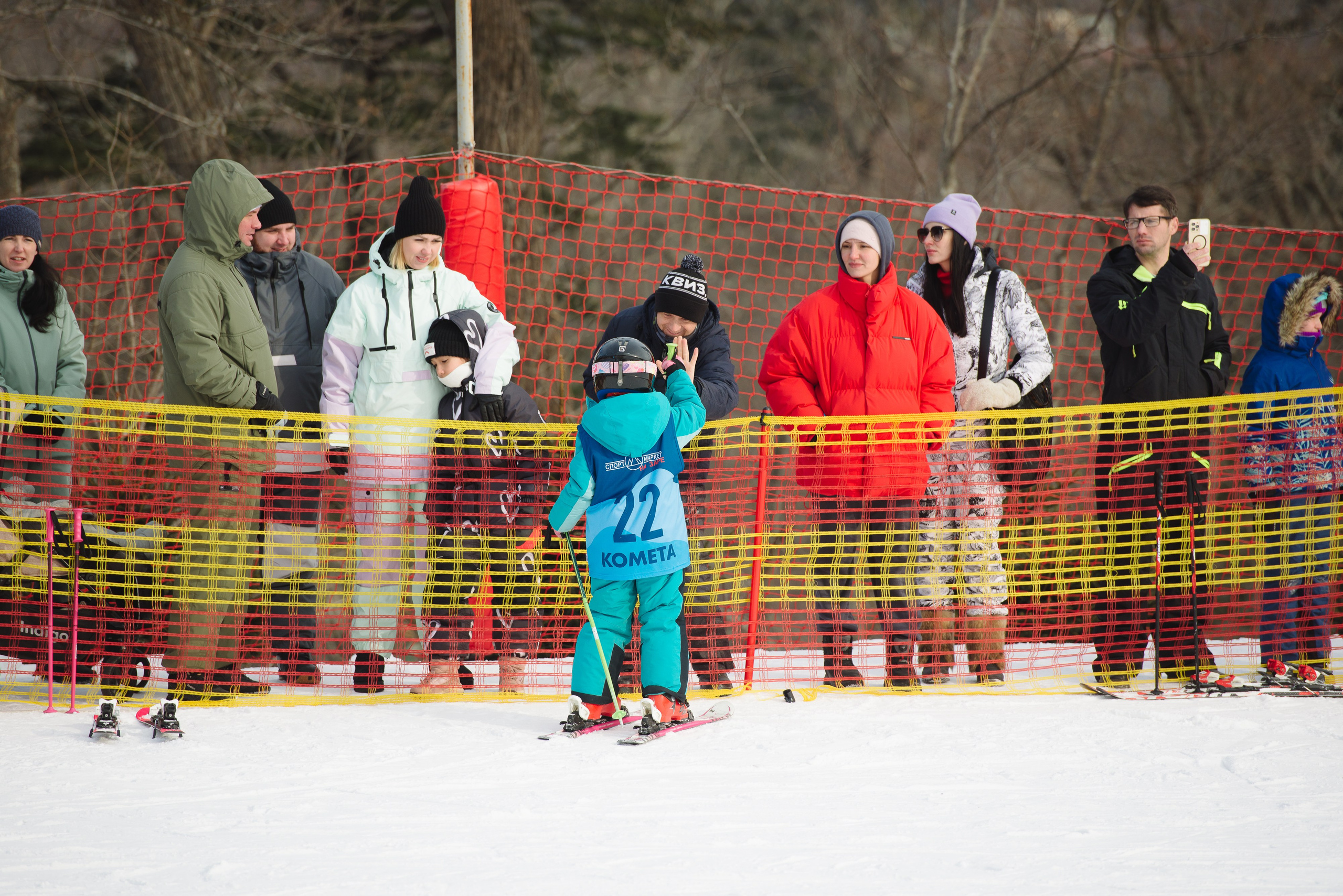 Детские соревнования/Лыжи. Фотограф Мария Каюрова