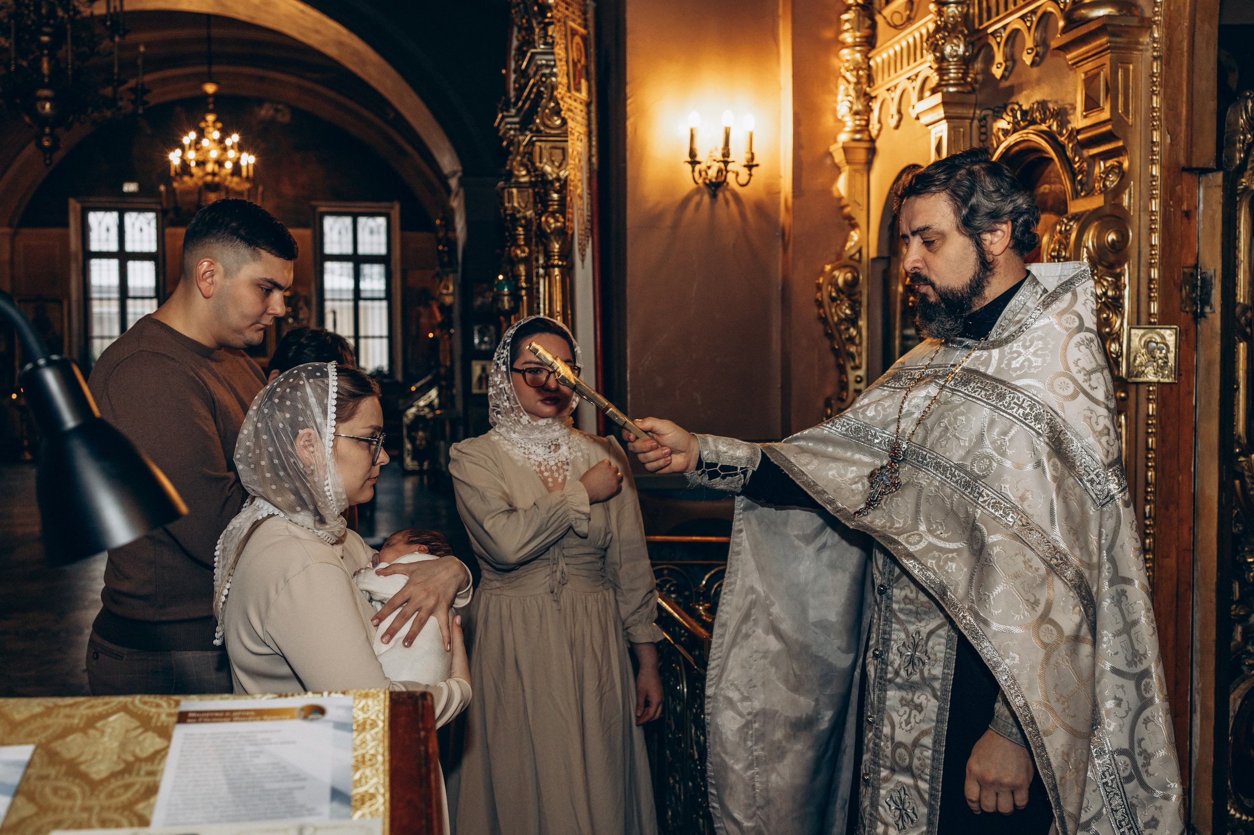 Крещение в Храме Воскресения Словущего в Даниловской Слободе. Главная