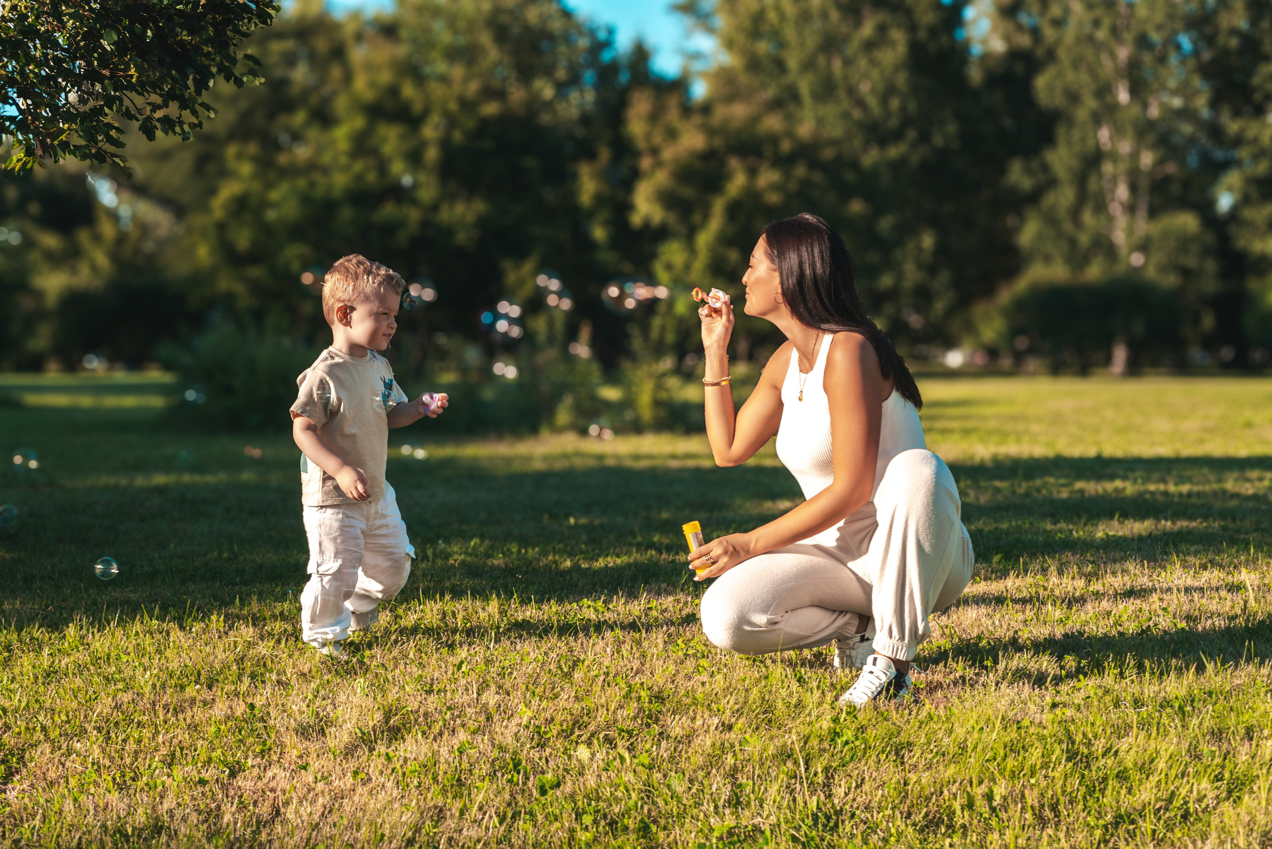 Дарья и Филипп / Фотосессия в парке. Фотограф в Санкт-Петербурге Марина Парникова