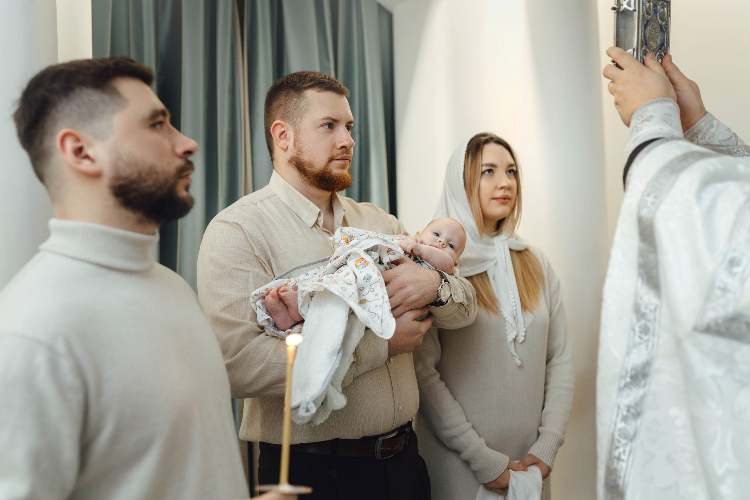 Крещение Эмилии, храм Святой Троицы, ноябрь 25