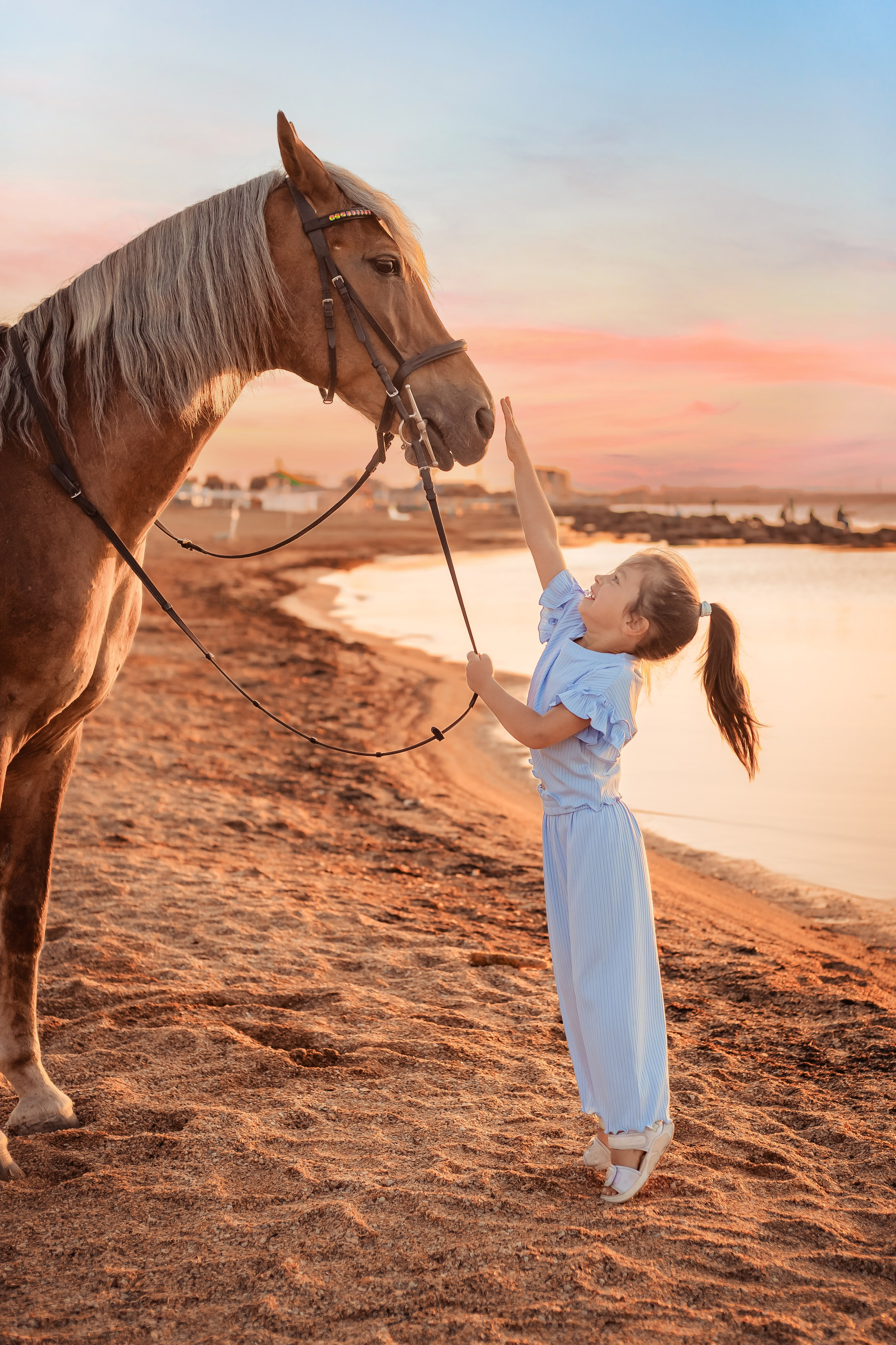 Фотосессия на море с лошадью. Фотограф в Феодосии Наталья Булгакова
