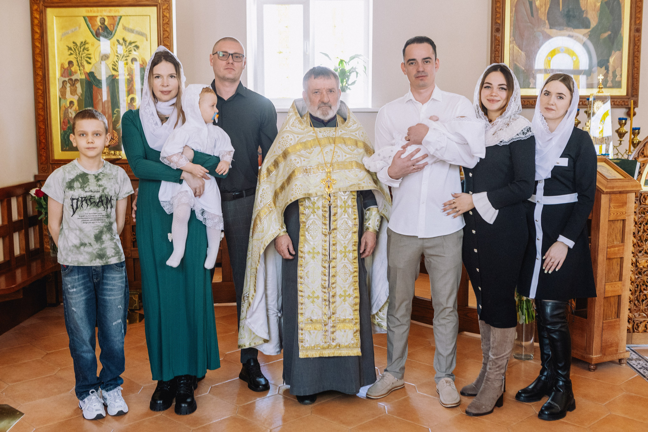 Крещение Артема и Полины. Фотограф в Курске Смирнов Евгений