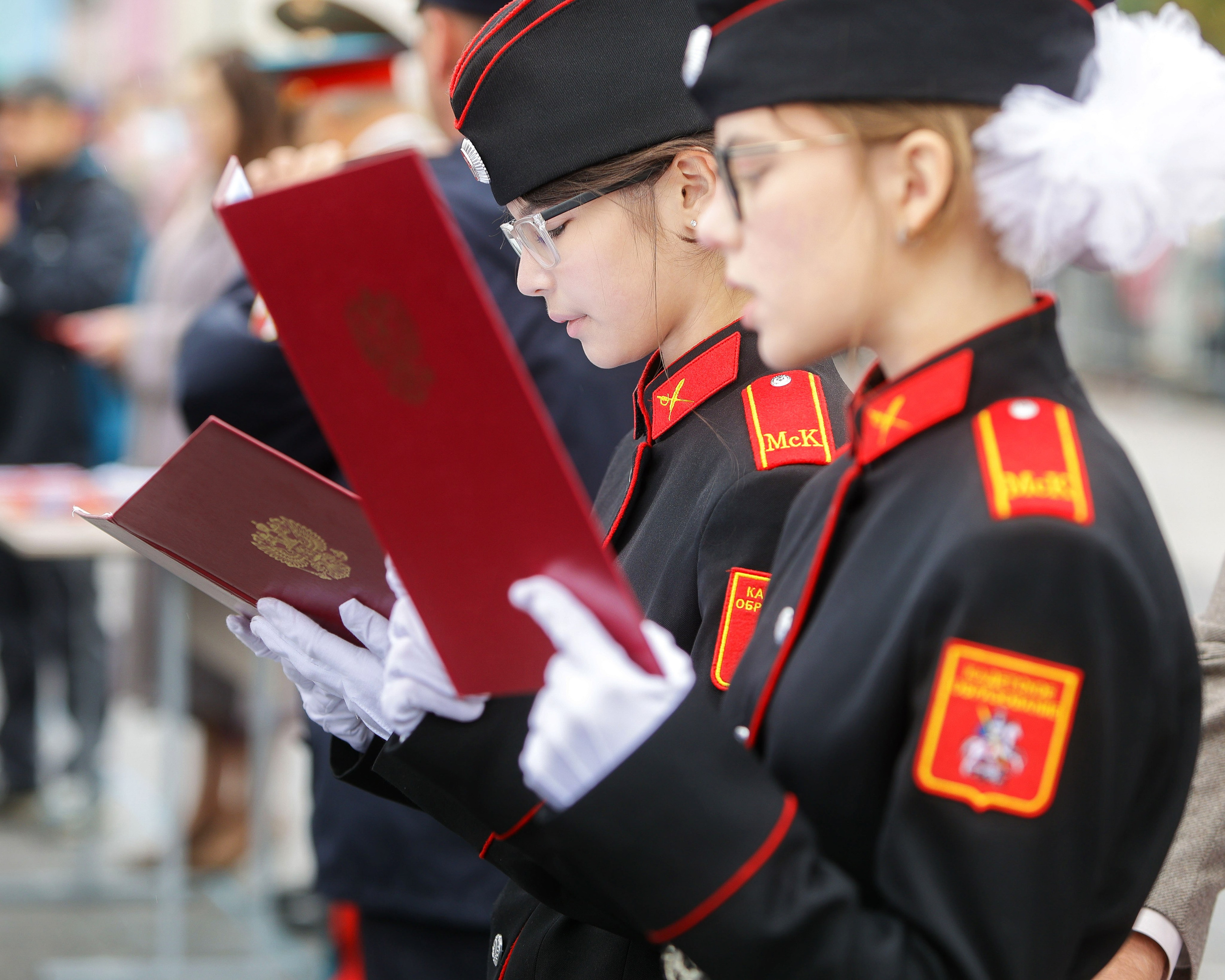 Посвящению в кадеты в Первом Московском кадетском корпусе, Дипломатической кадетской школы. Выпускные альбомы и школьный фотограф в Подольске, Троицке, Щербинке, Москве и Московской области