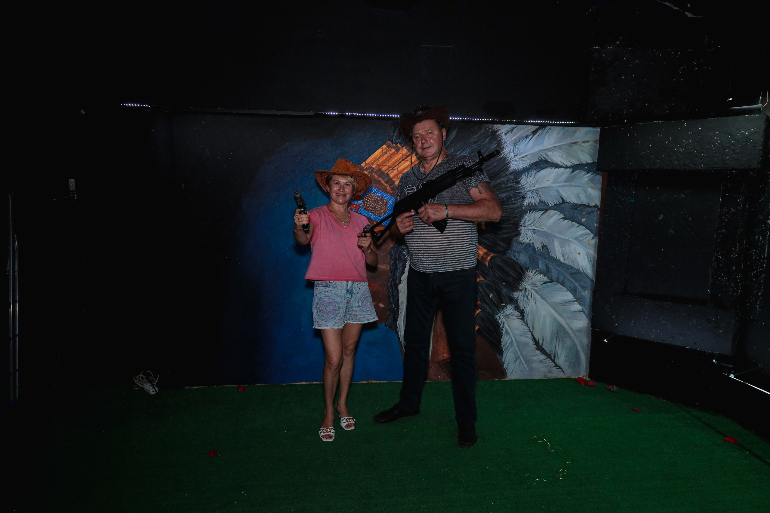 День рождение в стрелковом клубе. Фотограф Надршина Лилия