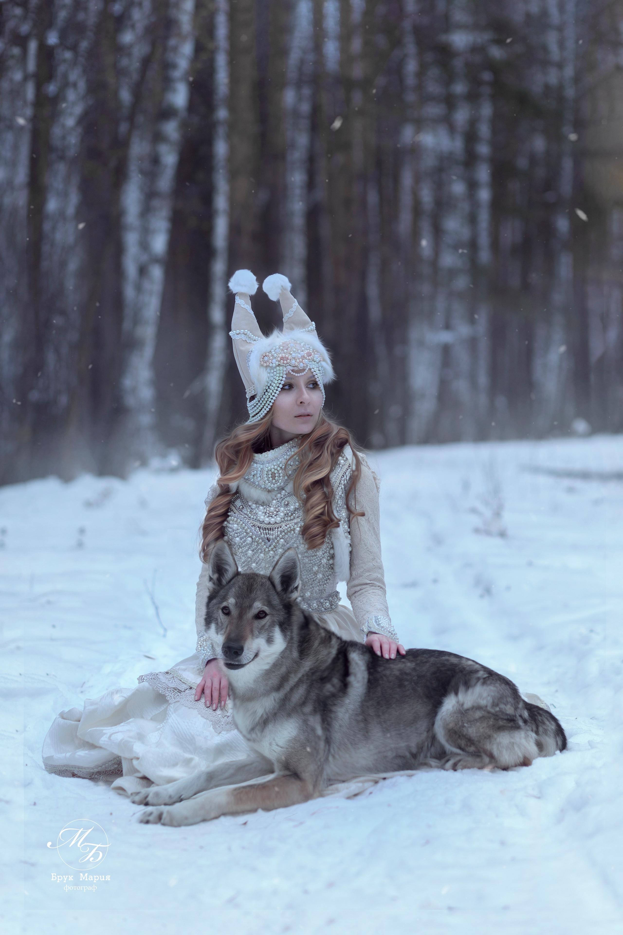 Снежная королева. Художественный фотограф в Екатеринбурге Брук Мария