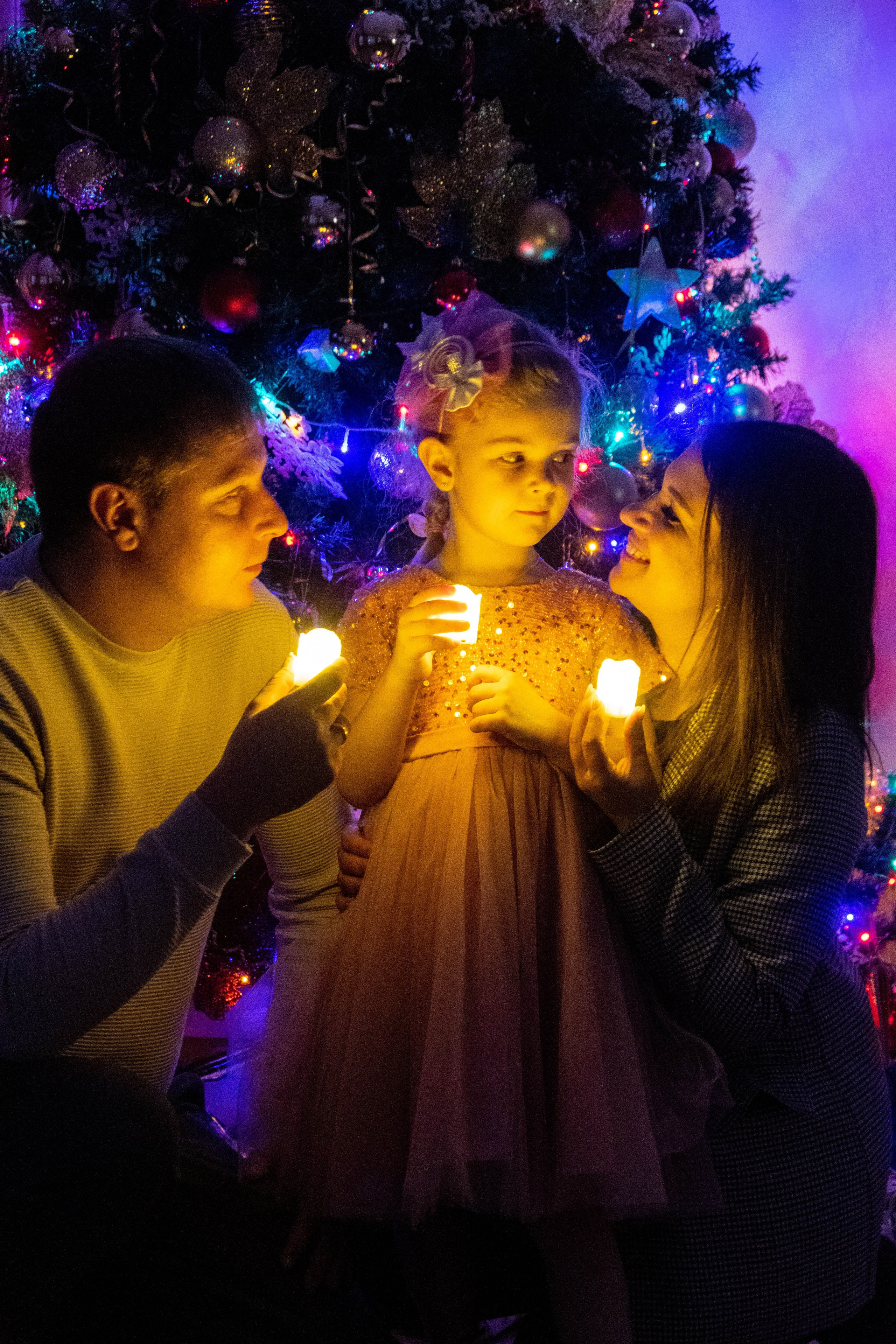 2023 Новый год. Акварель, Первомайка. Репортажный и детский фотограф в Новосибирске