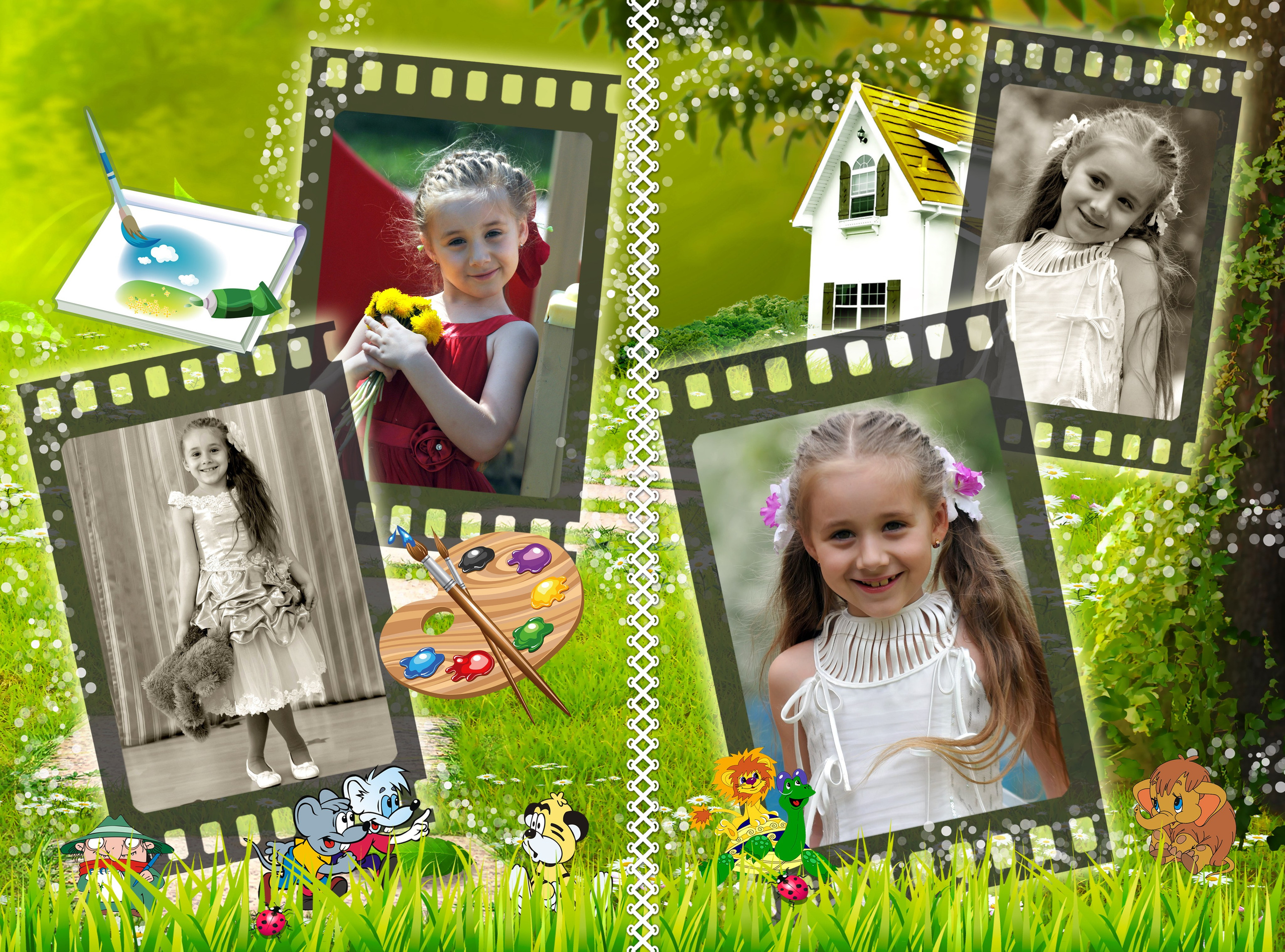 Альбом выпускника. Репортажный и детский фотограф в Новосибирске